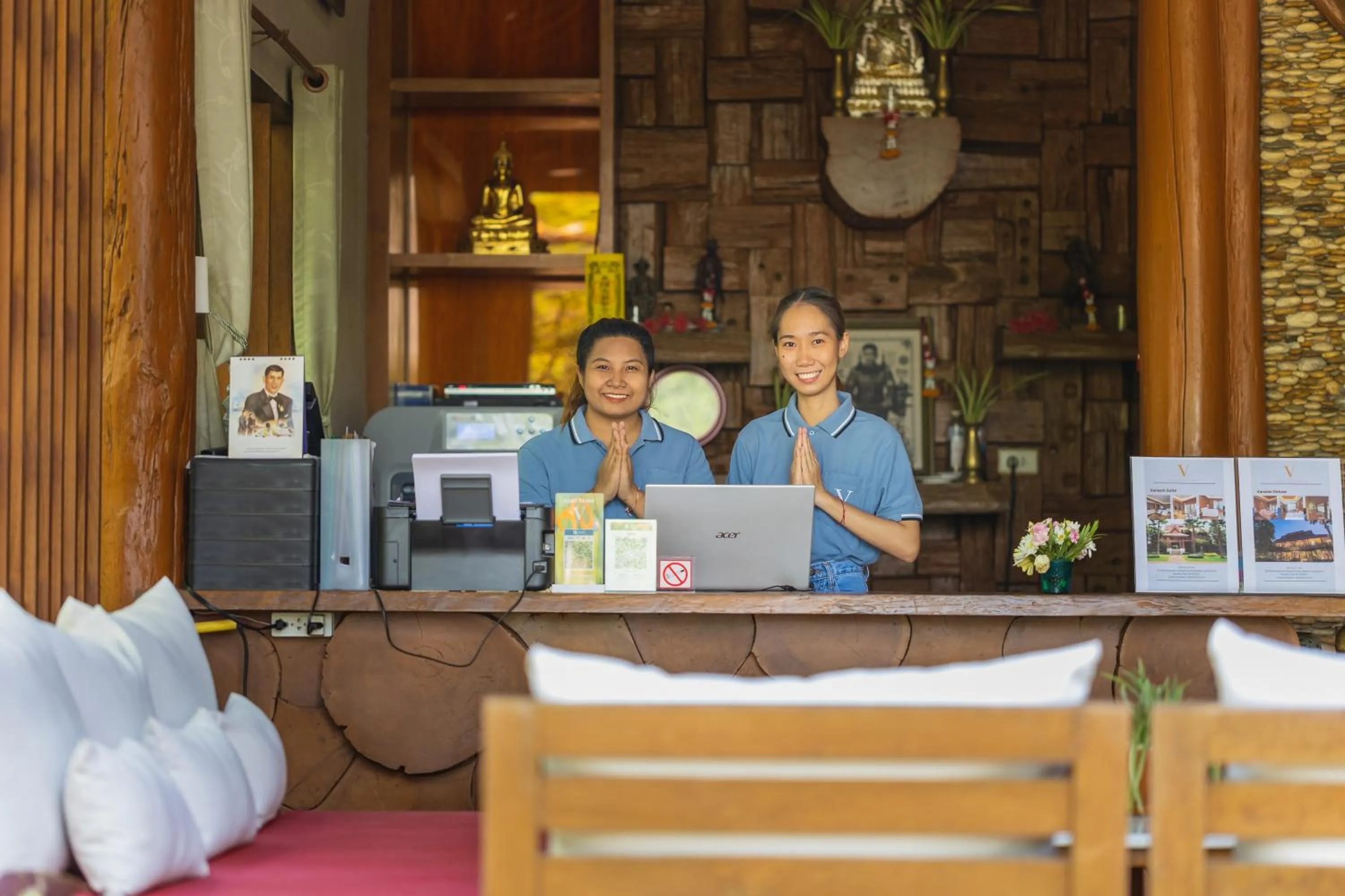 Lobby or reception in Vanasin Residence