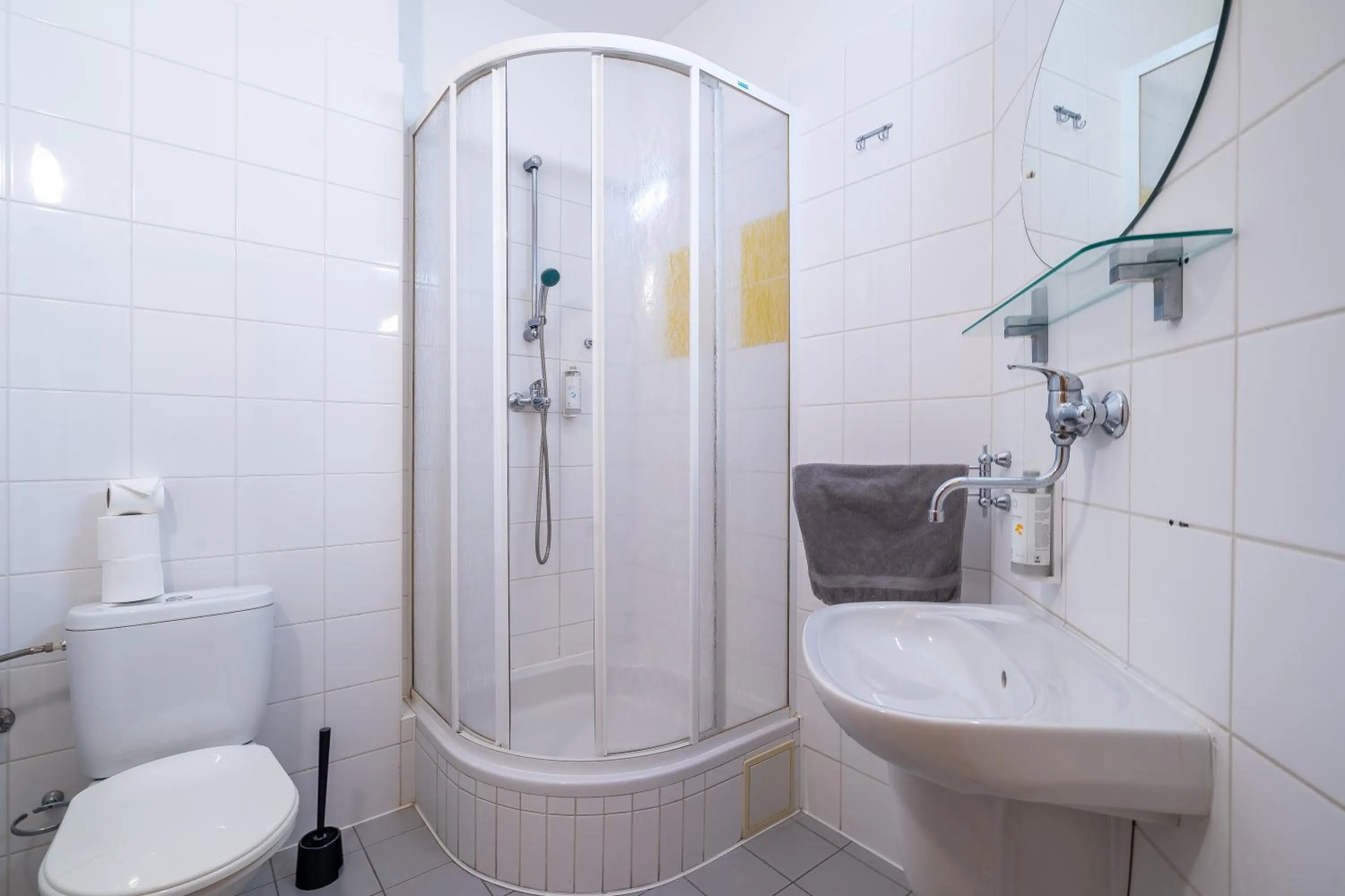 Bathroom in Hotel Garni Orlova