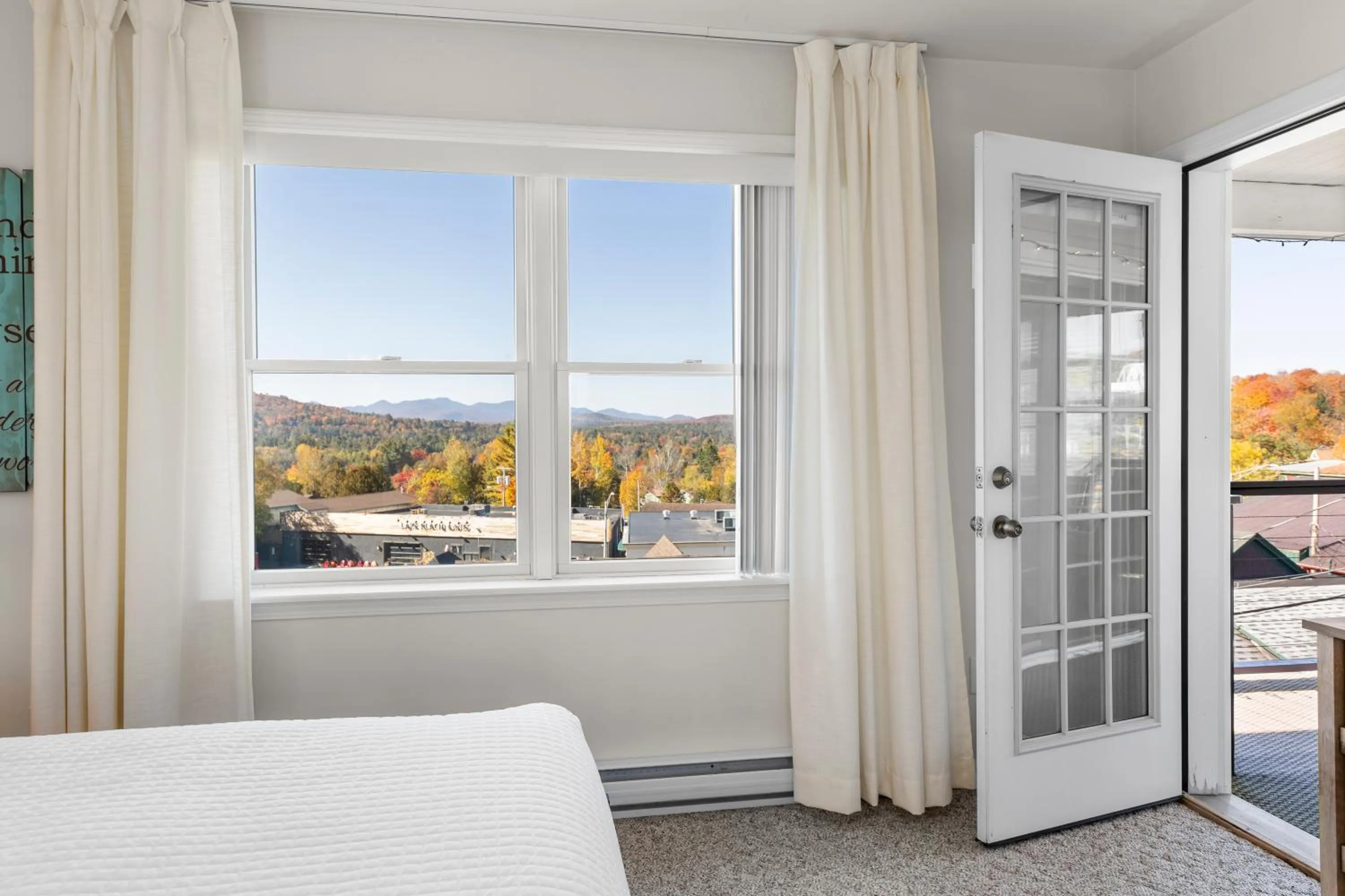 View (from property/room), Bed in Amazing Mountain Views Lake Placid & 1980 Olympic Center