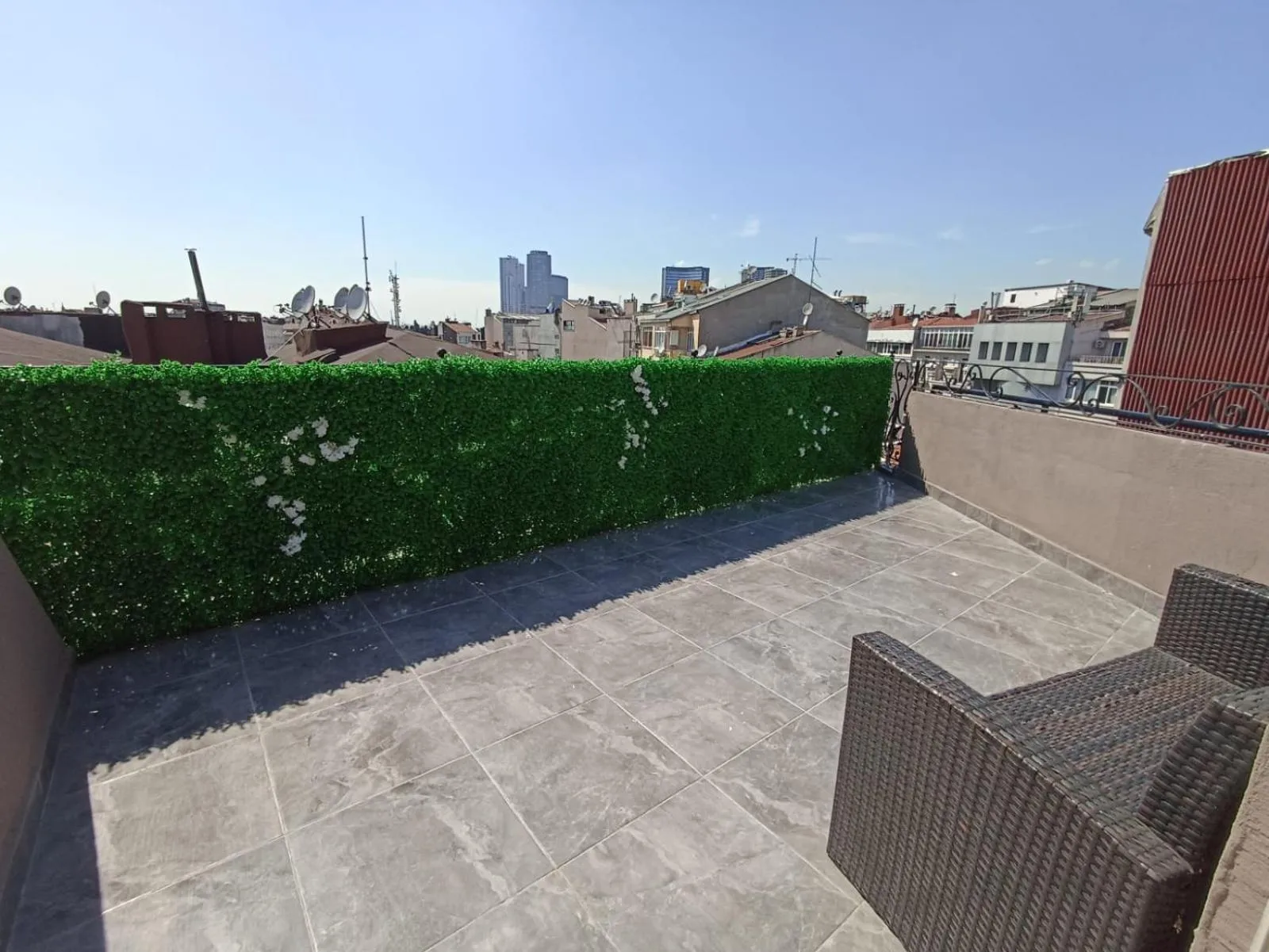 Balcony/Terrace in Star of İstanbul Residence