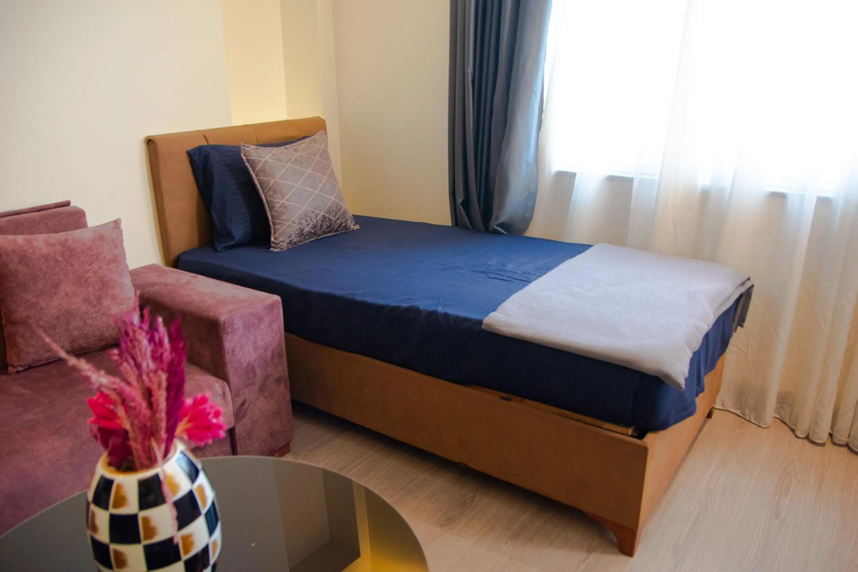 Bed in Star of İstanbul Residence