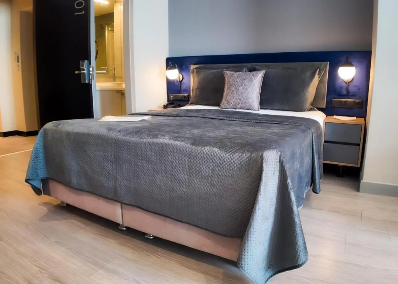 Bed in Star of İstanbul Residence