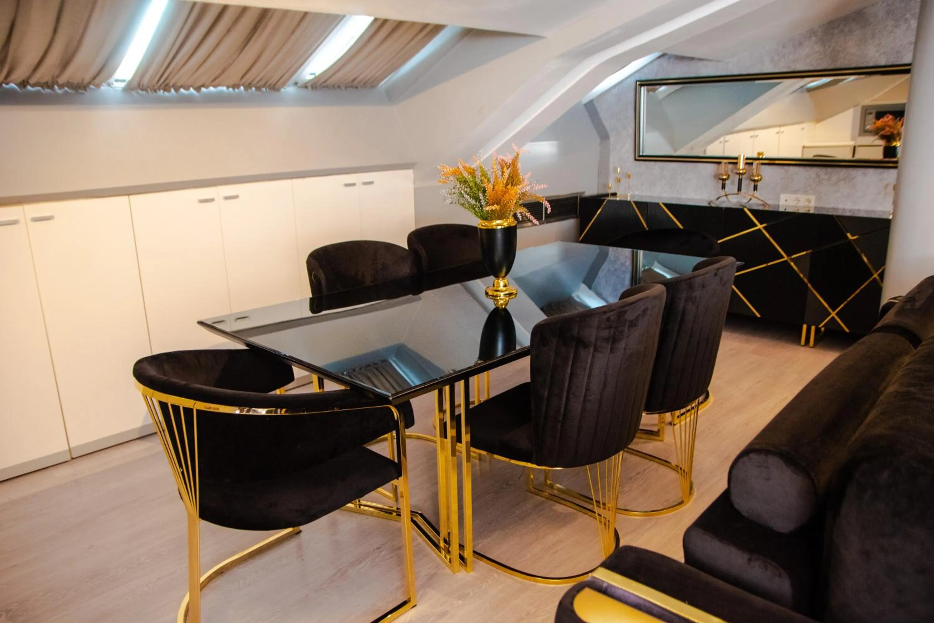 Seating area in Star of İstanbul Residence