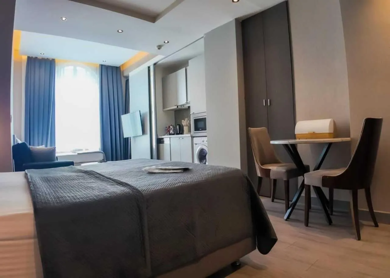 Bed in Star of İstanbul Residence