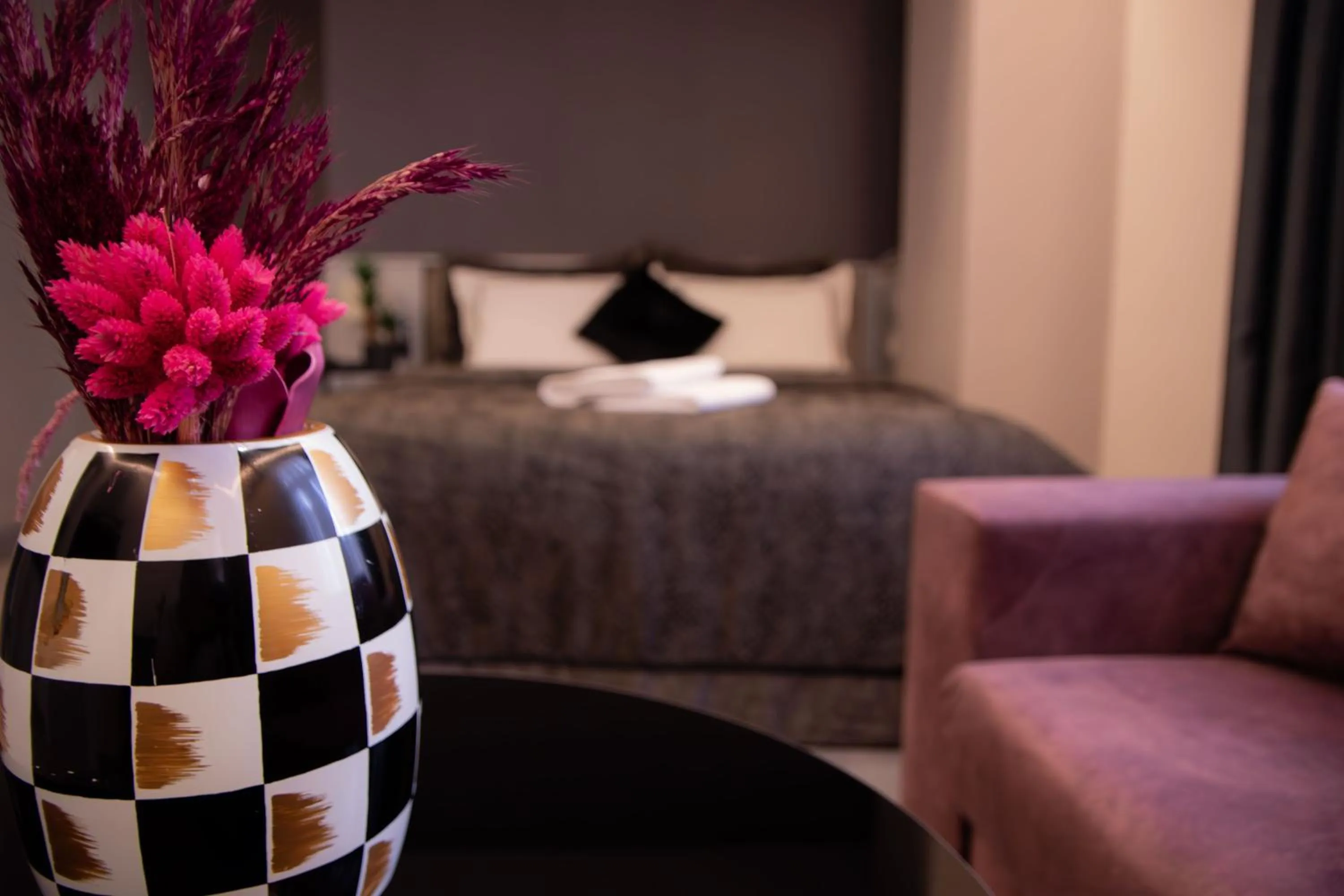 Bed in Star of İstanbul Residence