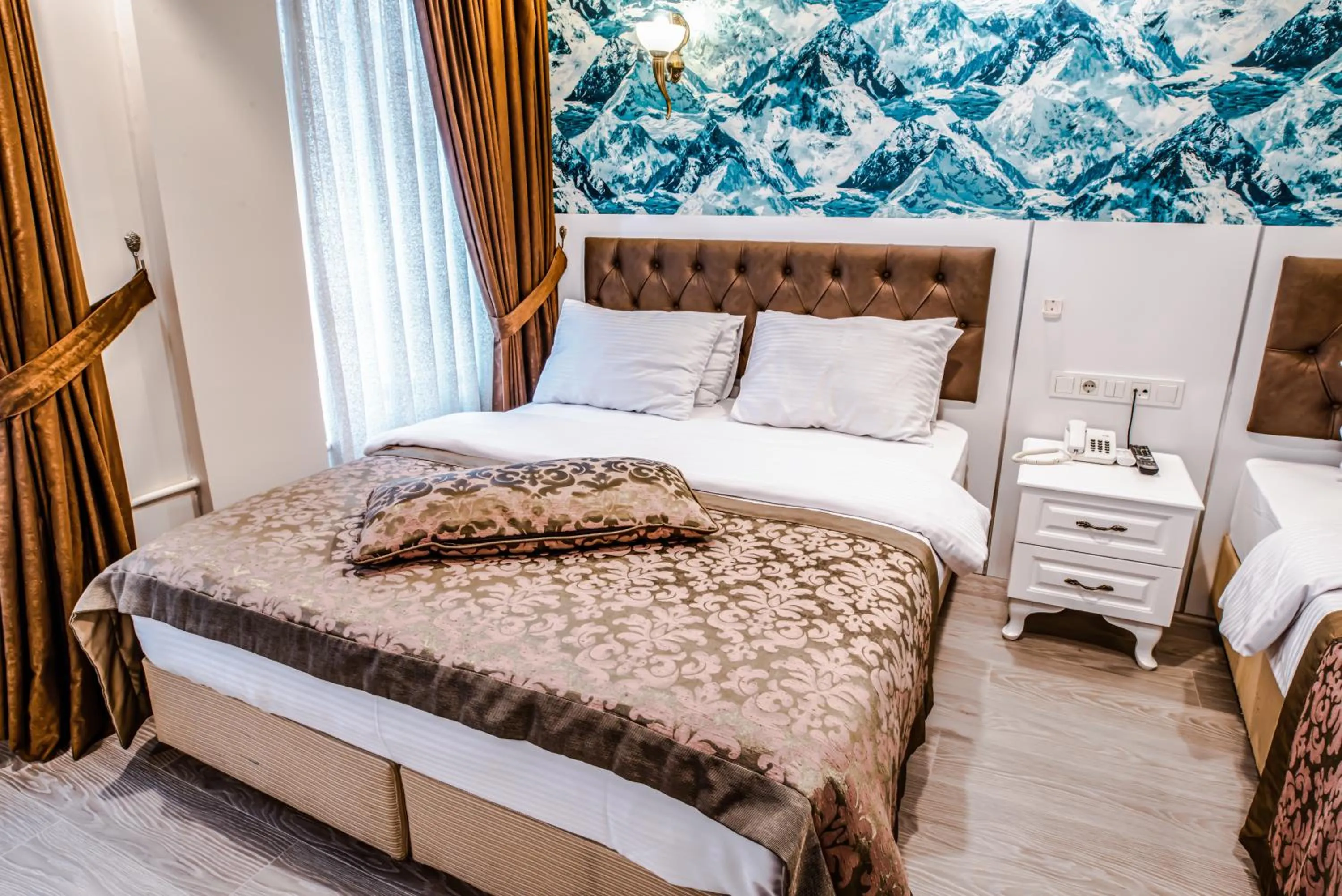 Bed in Lazz City Hotel