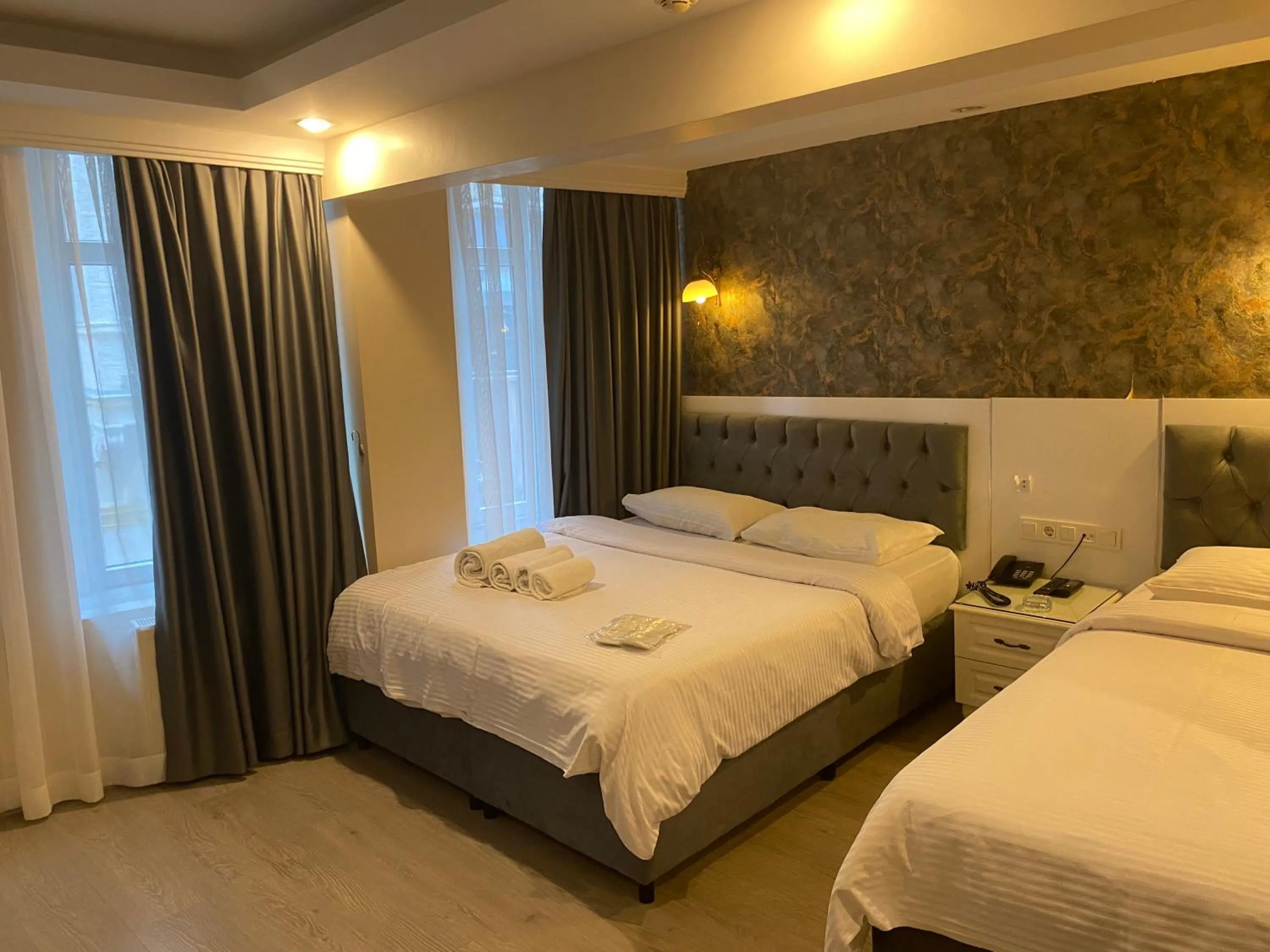 Photo of the whole room, Bed in Lazz City Hotel