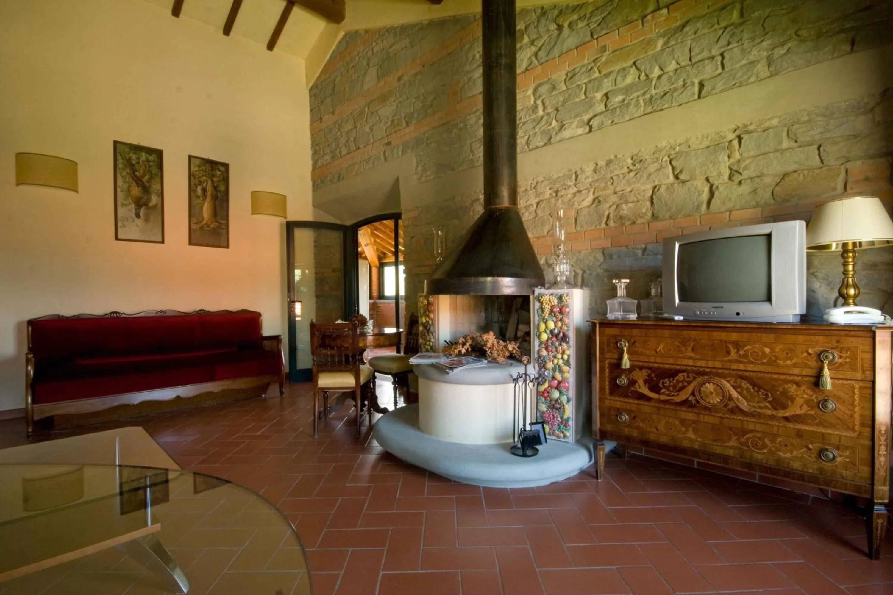 Living room in Gli Orzali