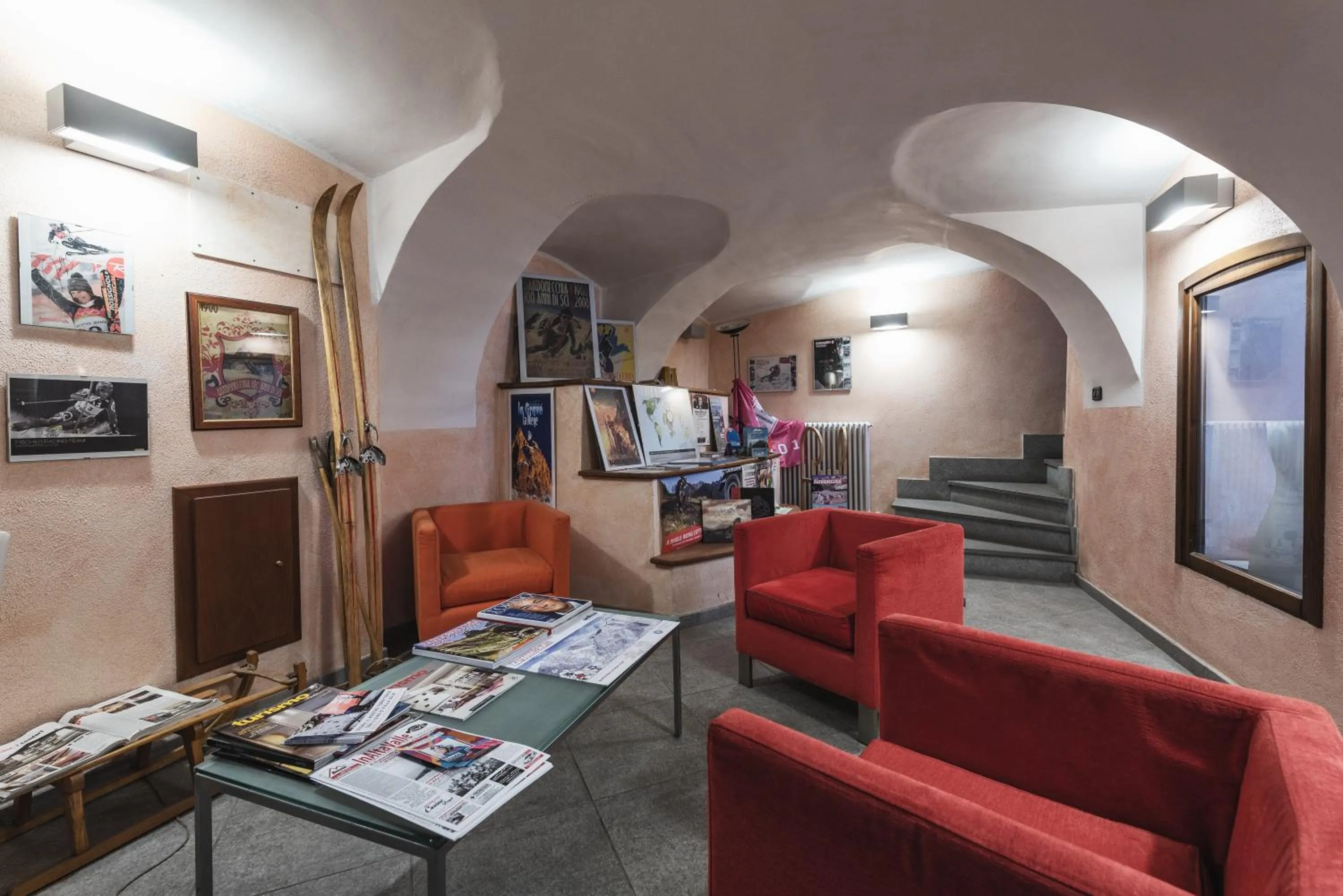 Lobby or reception in Residence La Tana del Ghiro