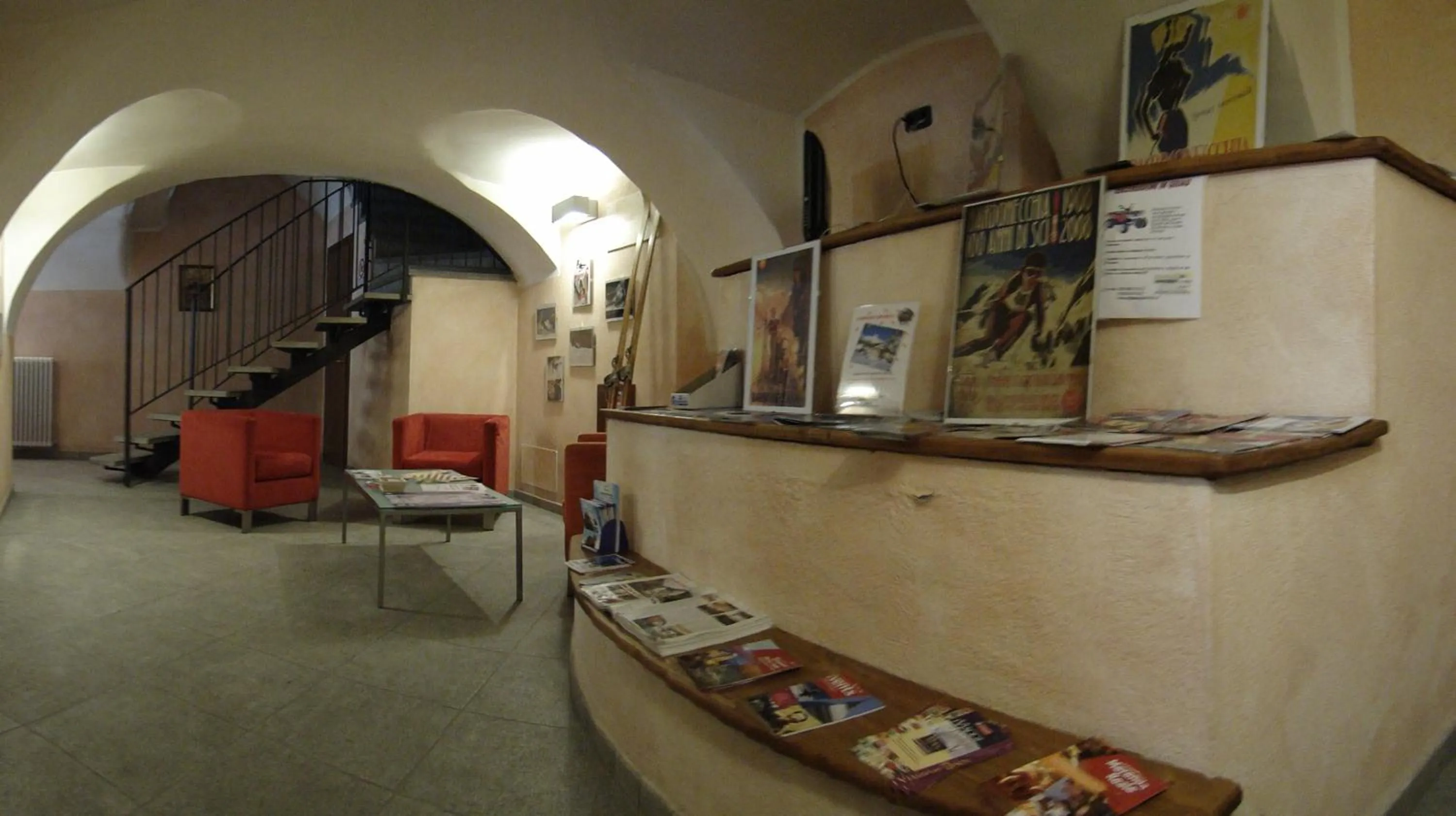 Lobby or reception in Residence La Tana del Ghiro