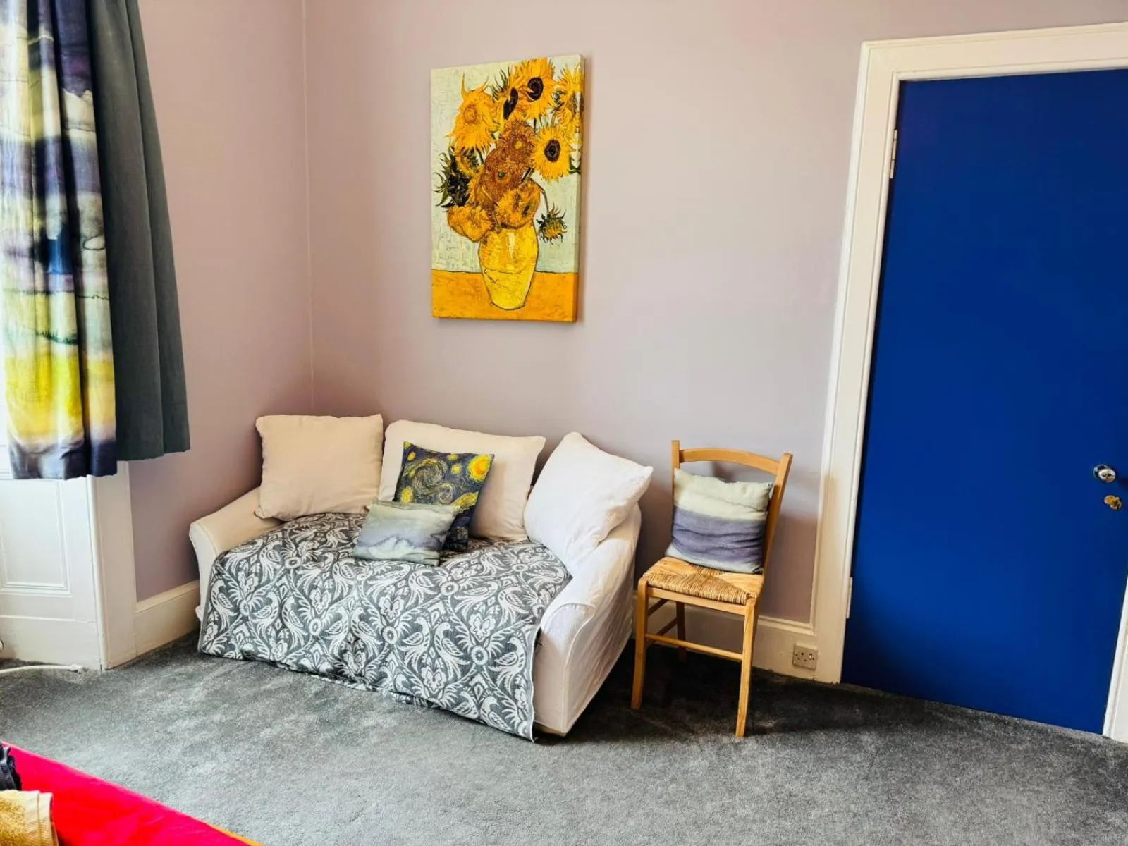 Bedroom in The Art Bank