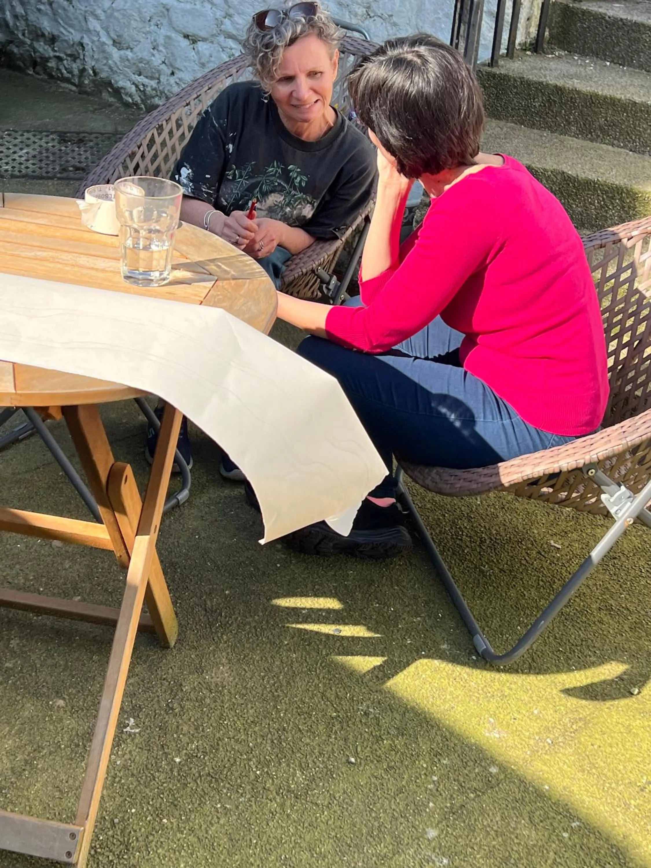 Patio in The Art Bank