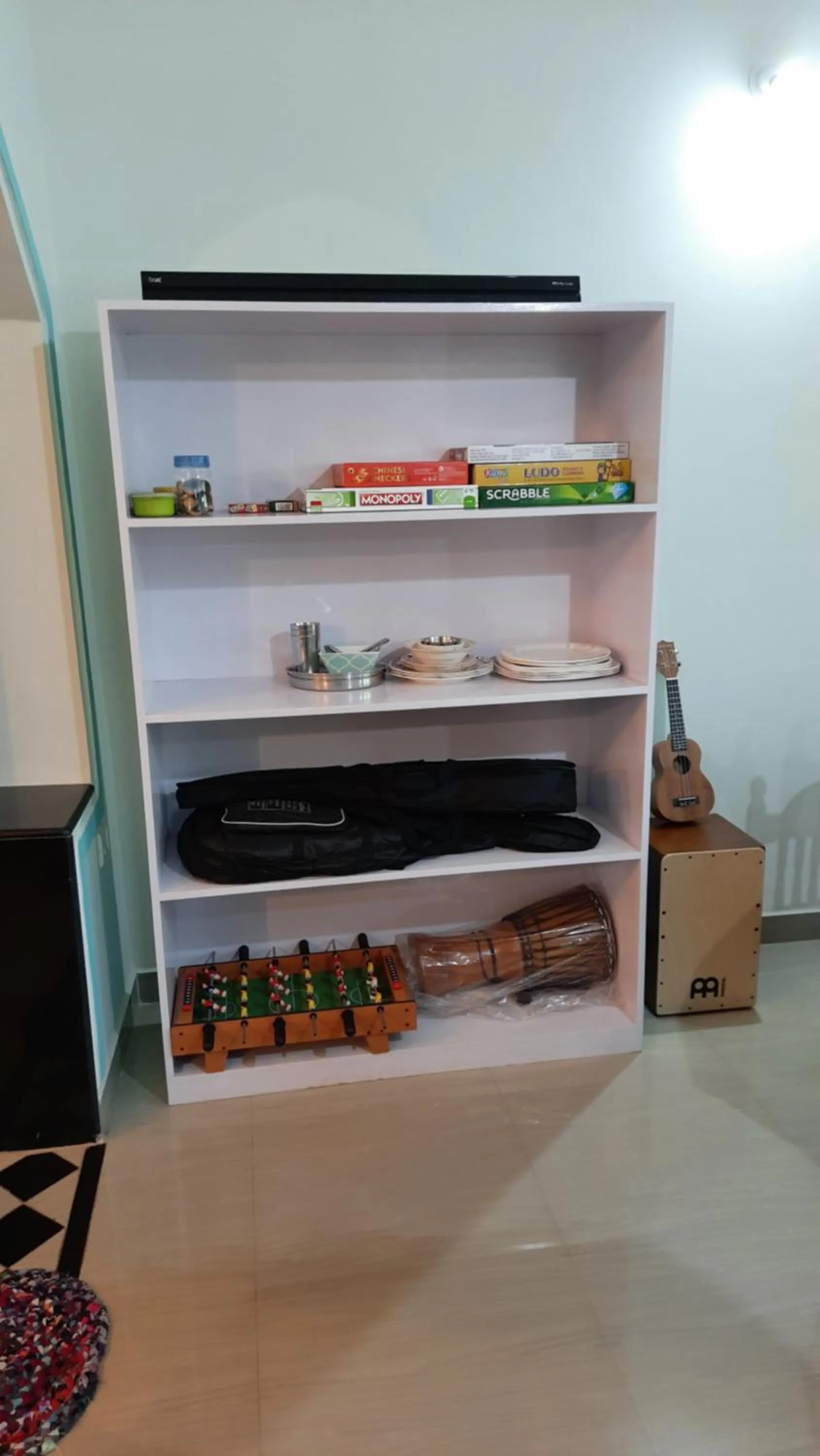 Game Room in Tropical Wave Hostel Morjim Goa