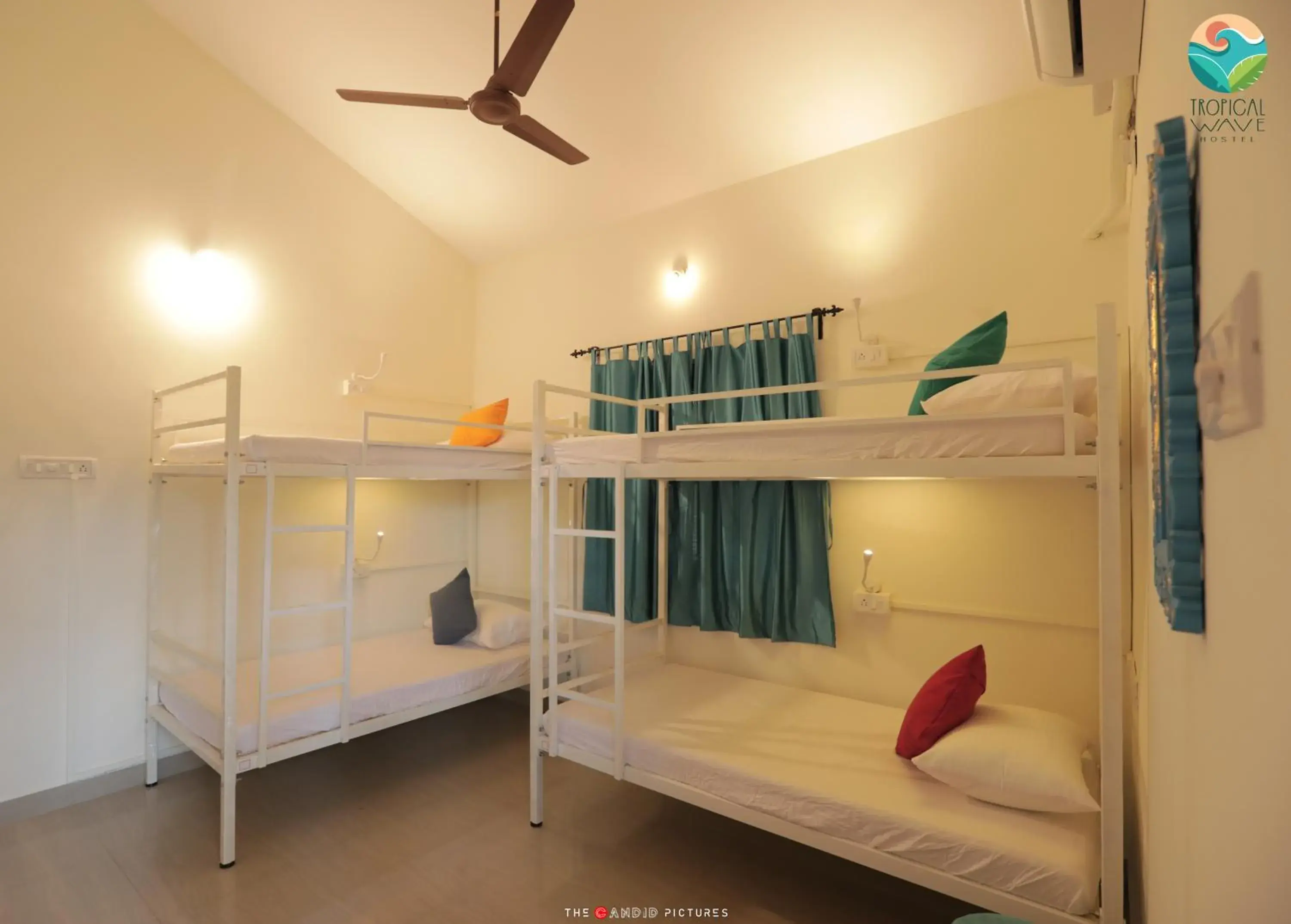 bunk bed, Bed in Tropical Wave Hostel Morjim Goa bunk bed, Bed in Tropical Wave Hostel Morjim Goa