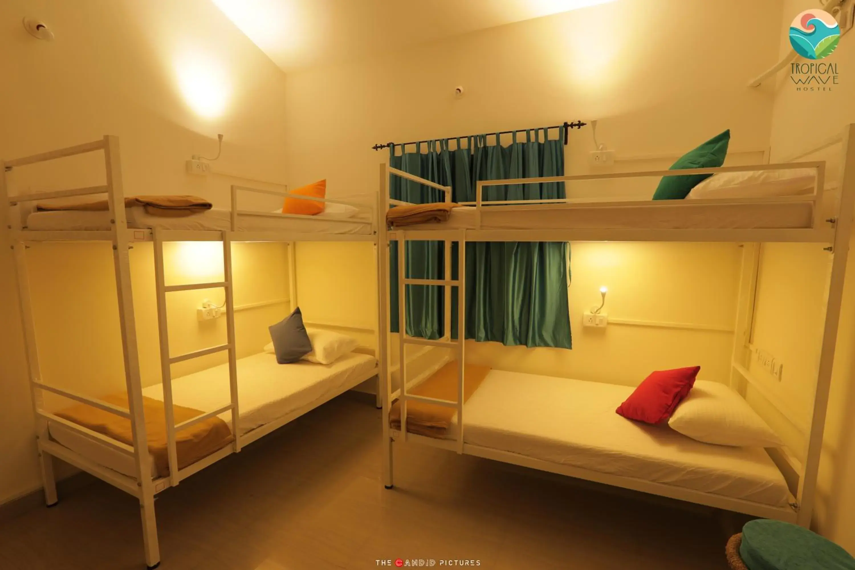 bunk bed, Bed in Tropical Wave Hostel Morjim Goa bunk bed, Bed in Tropical Wave Hostel Morjim Goa