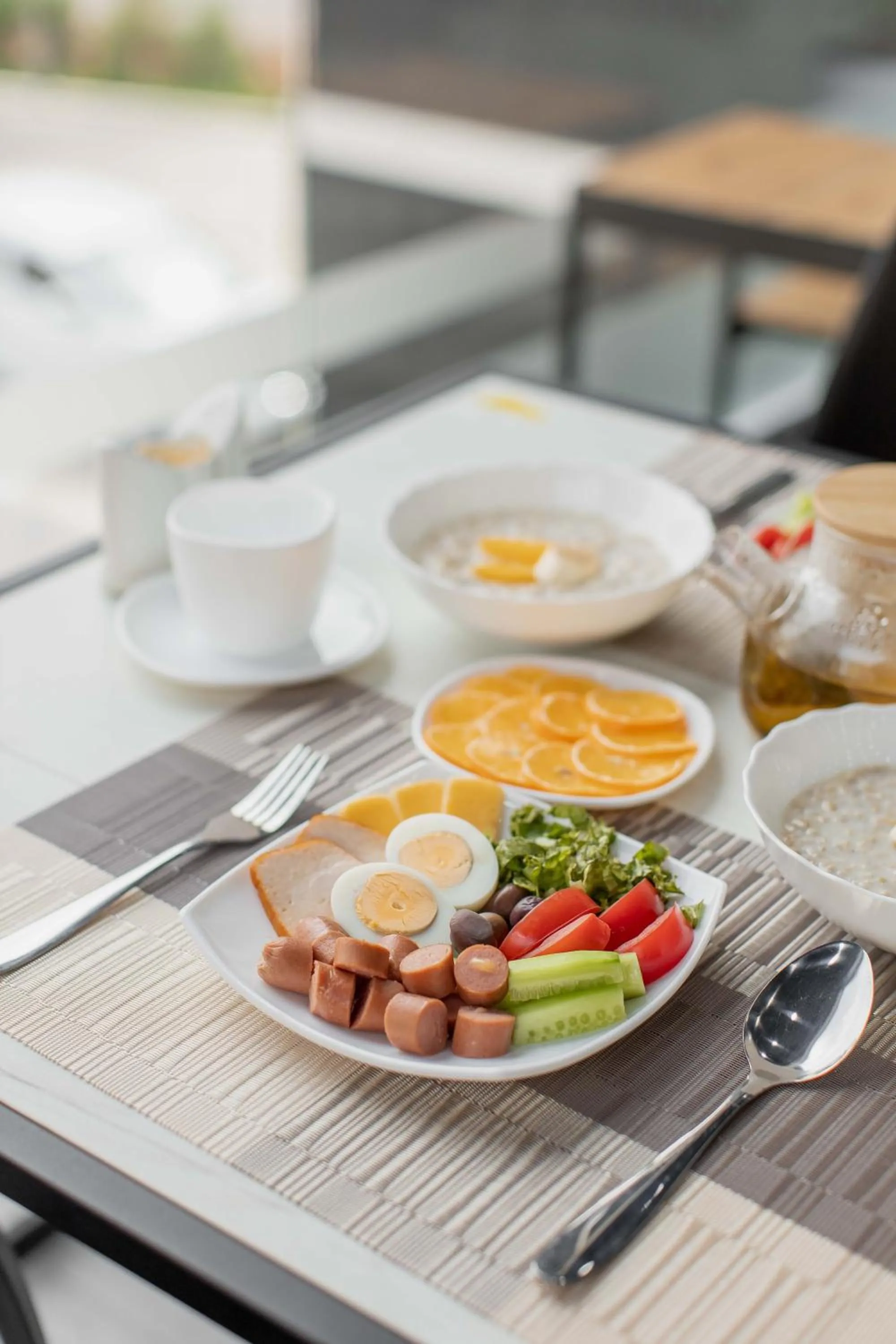 Food and drinks in Safarov's Family Hostel