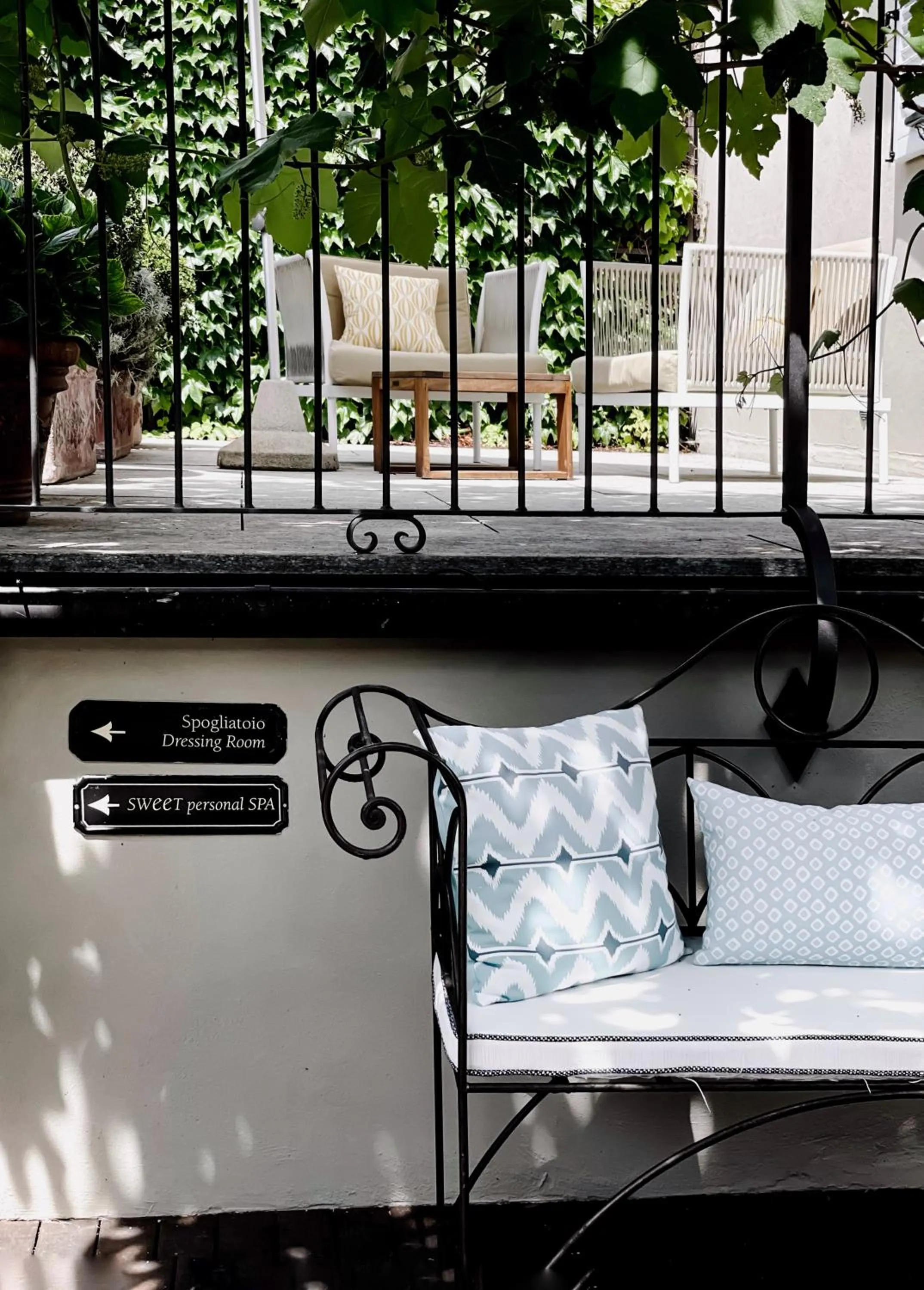 Garden in Corte Gondina Boutique Hotel