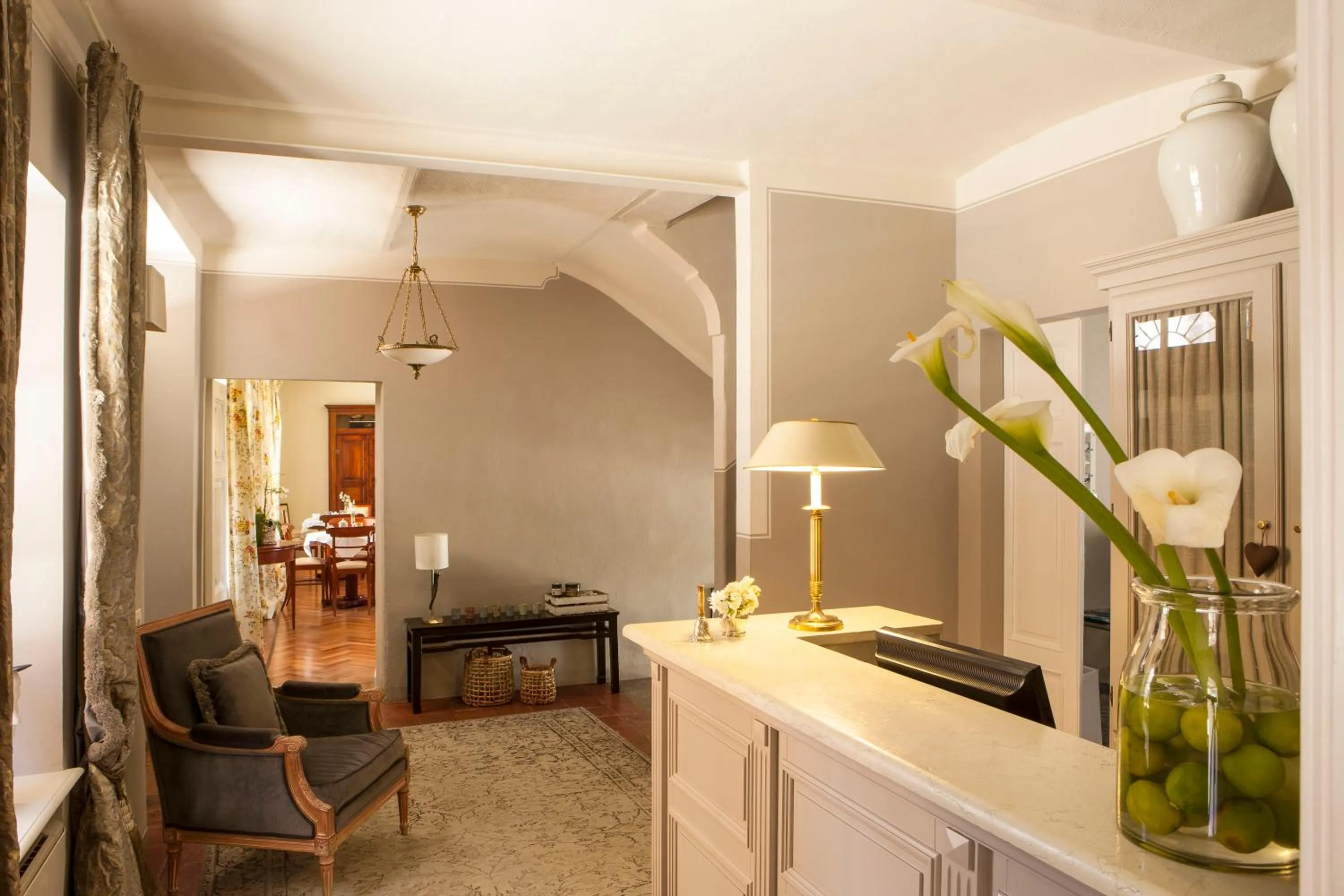 Lobby or reception in Corte Gondina Boutique Hotel