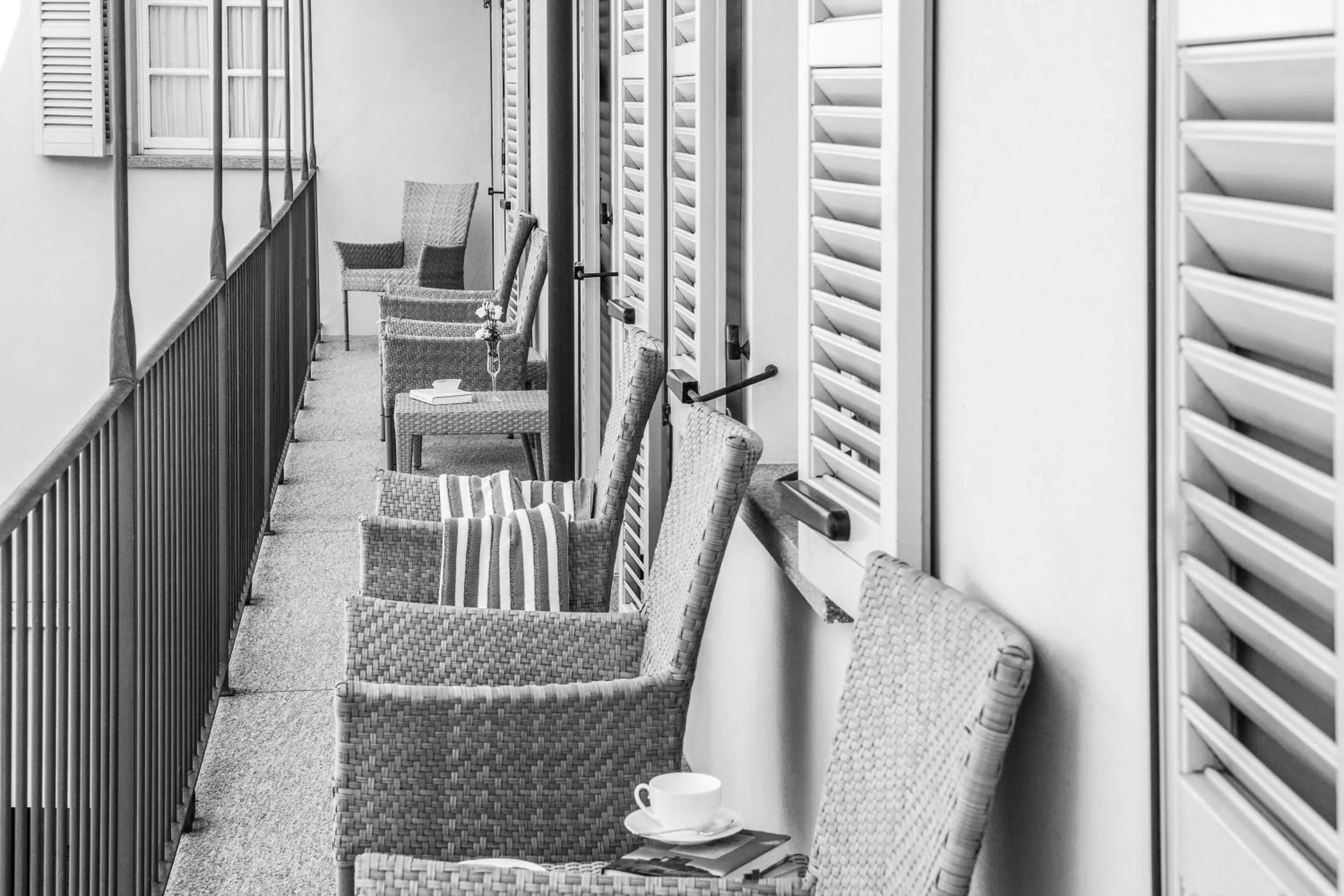 Balcony/Terrace in Corte Gondina Boutique Hotel
