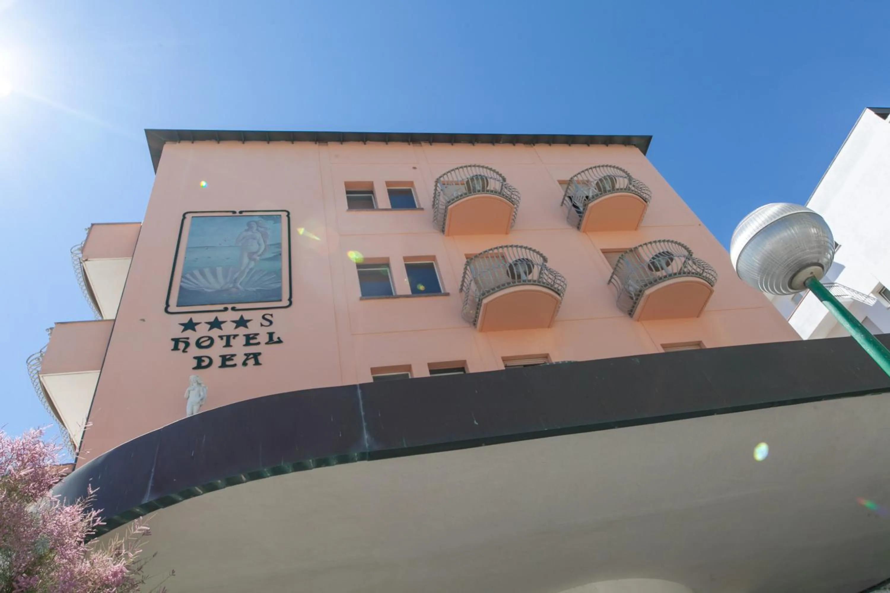 Facade/entrance in Hotel Dea