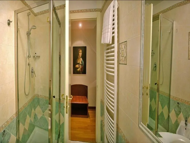 Decorative detail in Hotel Ristorante Il Gambero