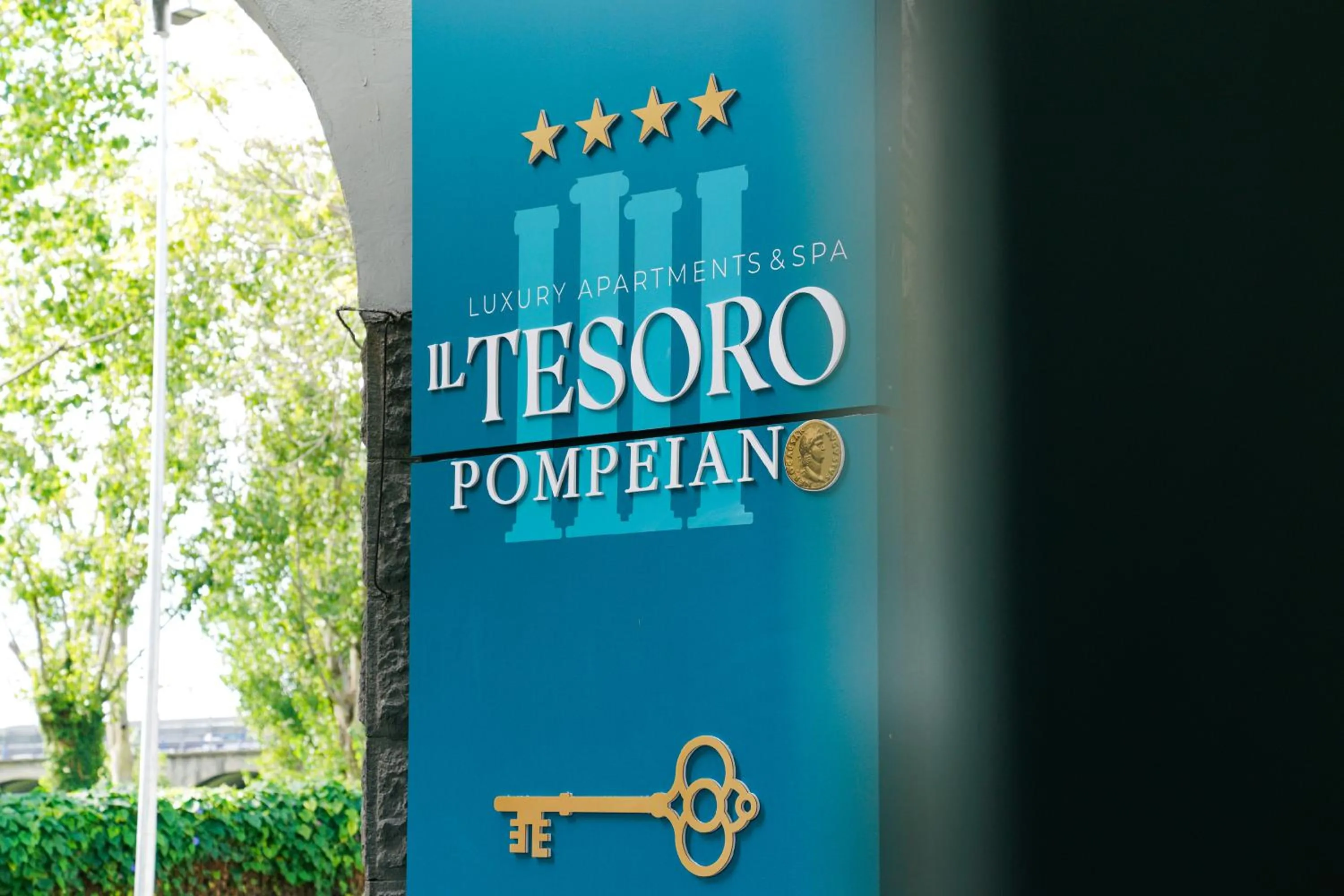 Property building in Hotel Il Tesoro Pompeiano