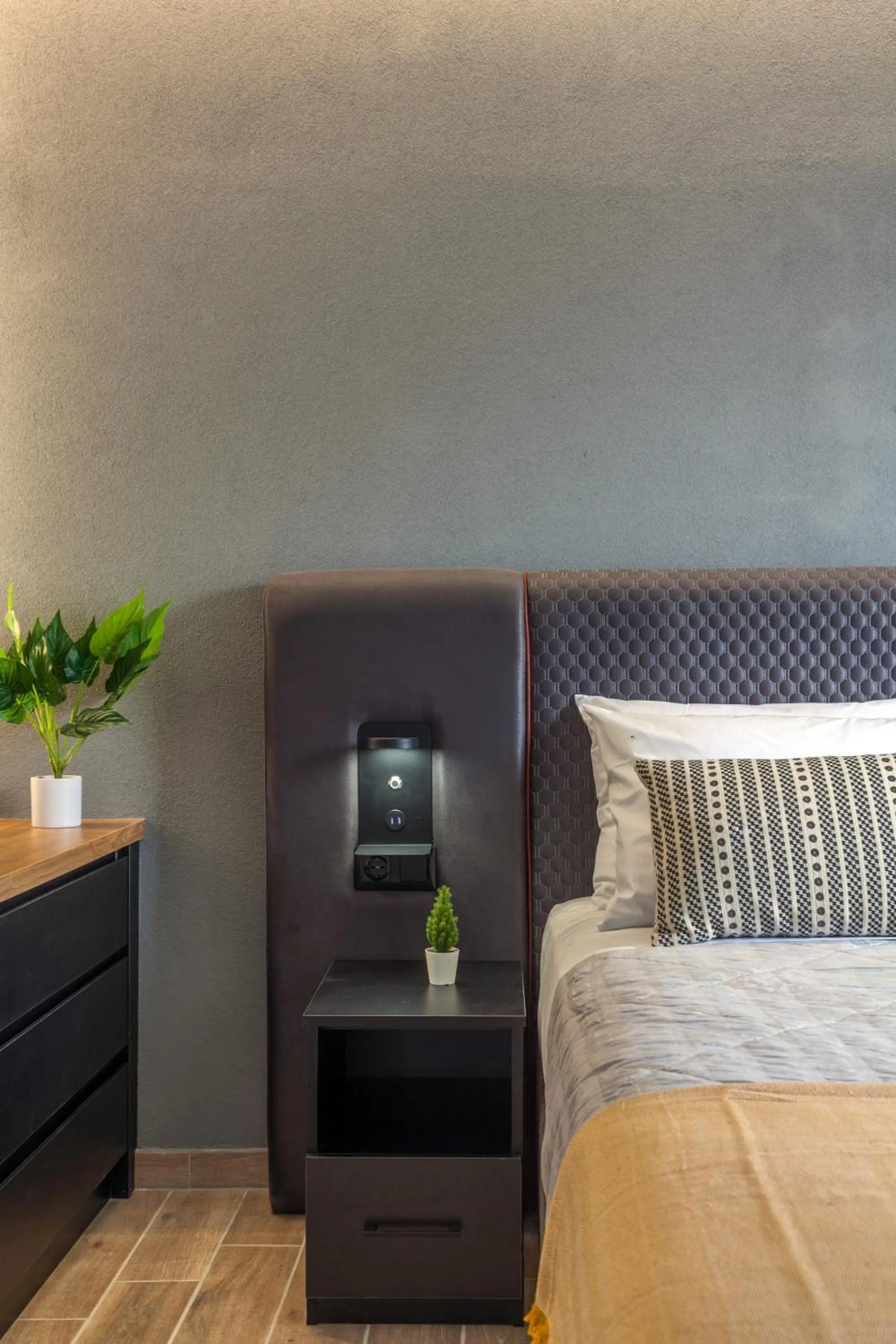 Bed in Raise Kornarou City Stay