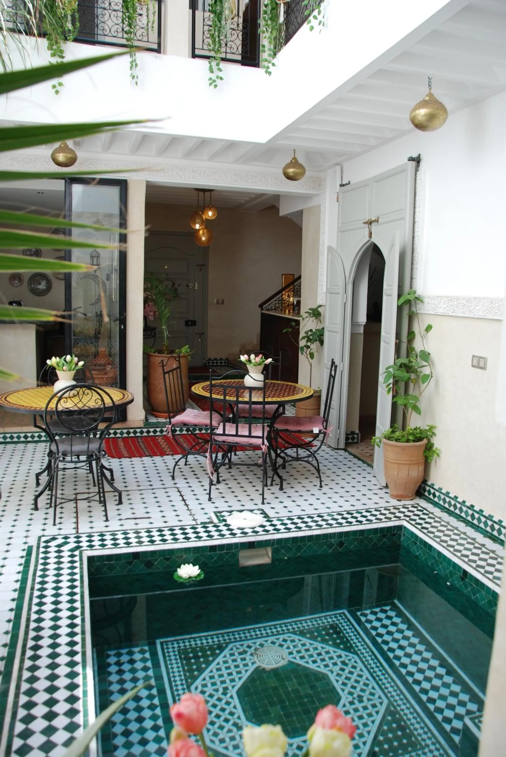 Balcony/Terrace in Riad Magnolia&SPA