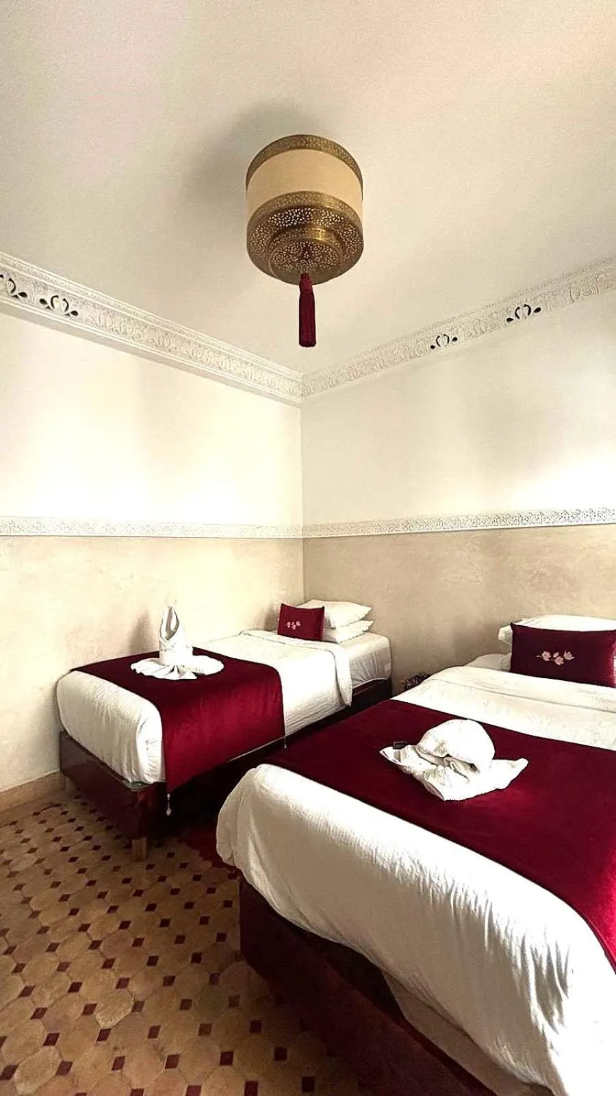 View (from property/room), Bed in Riad Magnolia&SPA