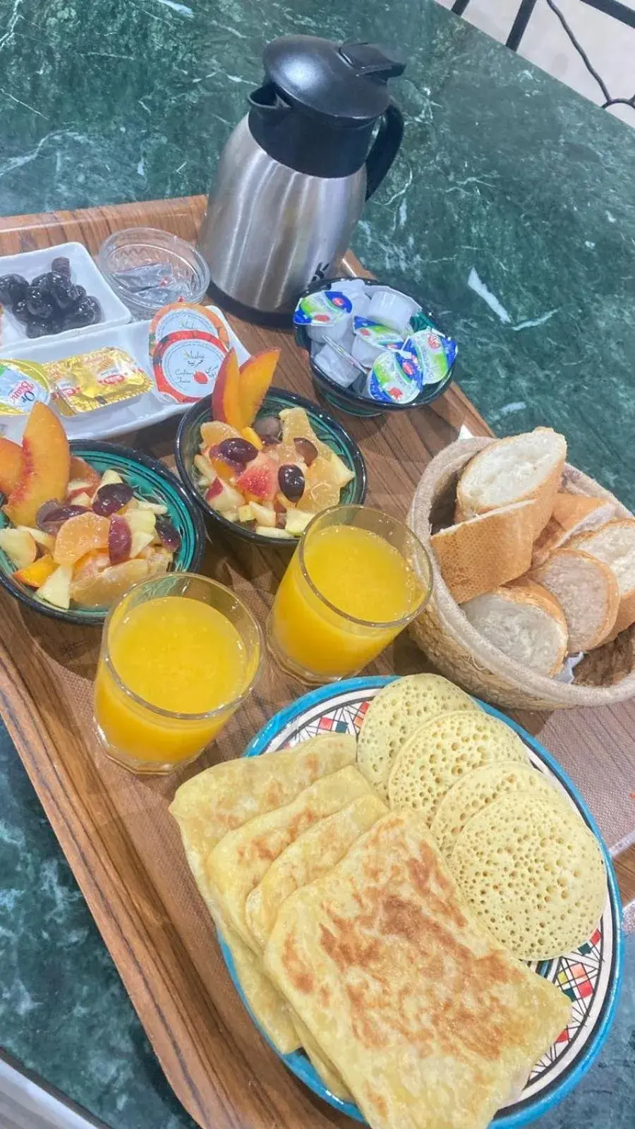 Breakfast in Riad Magnolia&SPA Breakfast in Riad Magnolia&SPA