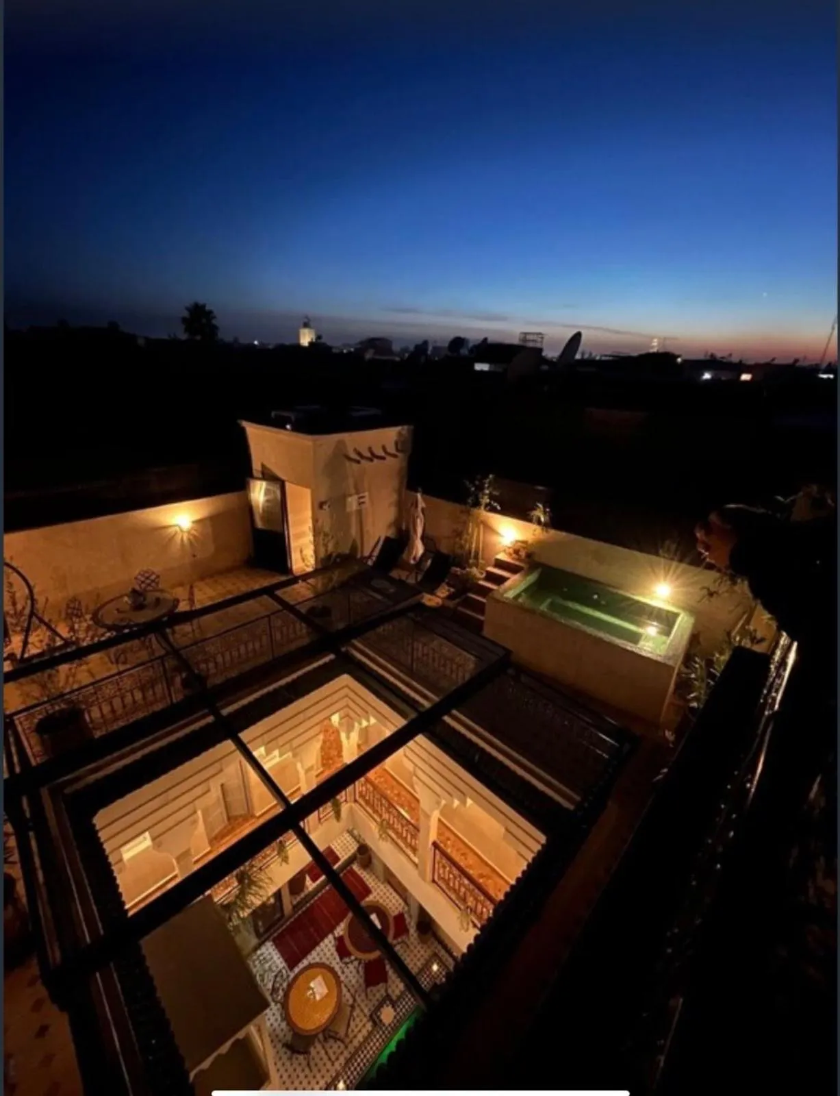 Natural landscape in Riad Magnolia&SPA