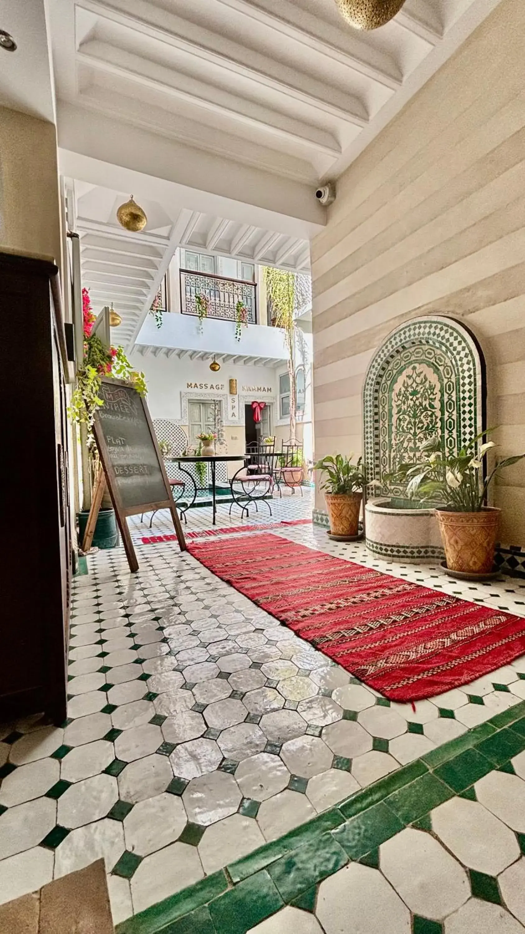 Living room in Riad Magnolia&SPA Living room in Riad Magnolia&SPA