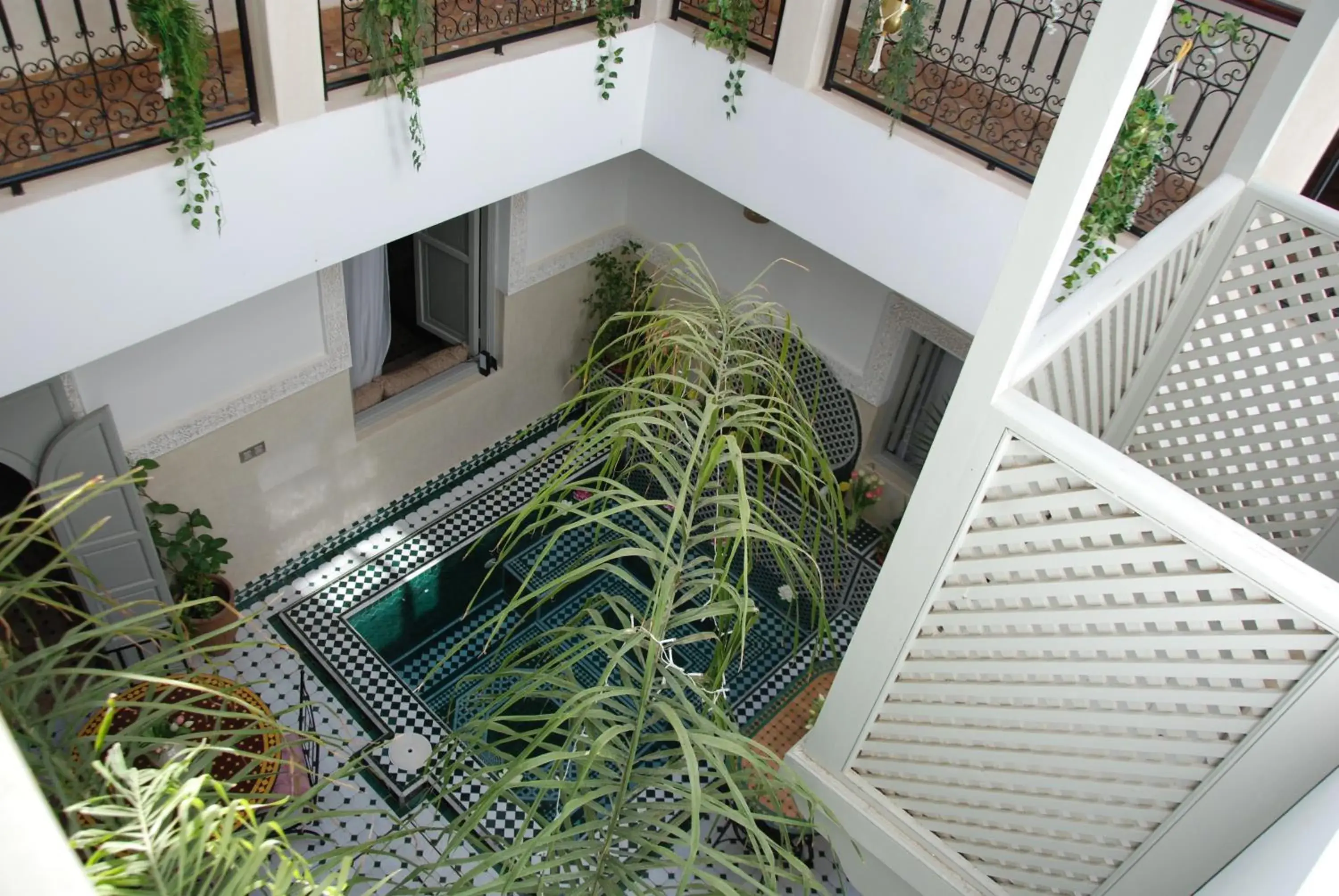 Garden view in Riad Magnolia&SPA Garden view in Riad Magnolia&SPA