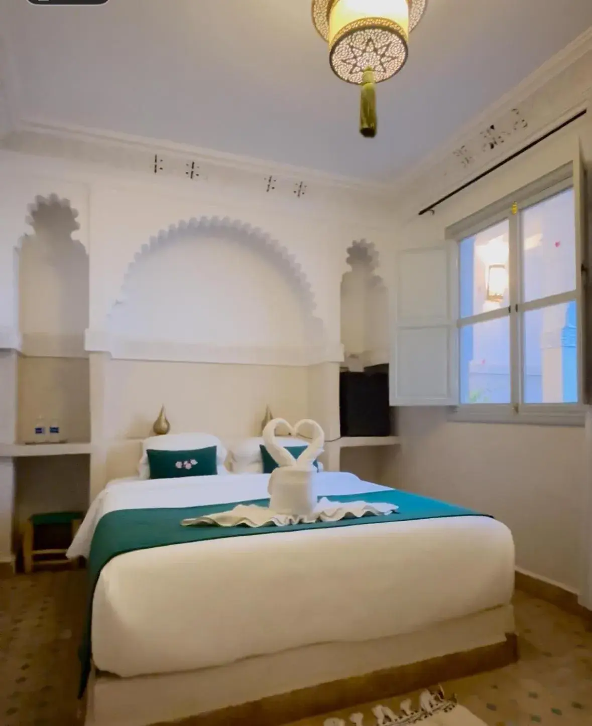 Bed in Riad Magnolia&SPA Bed in Riad Magnolia&SPA