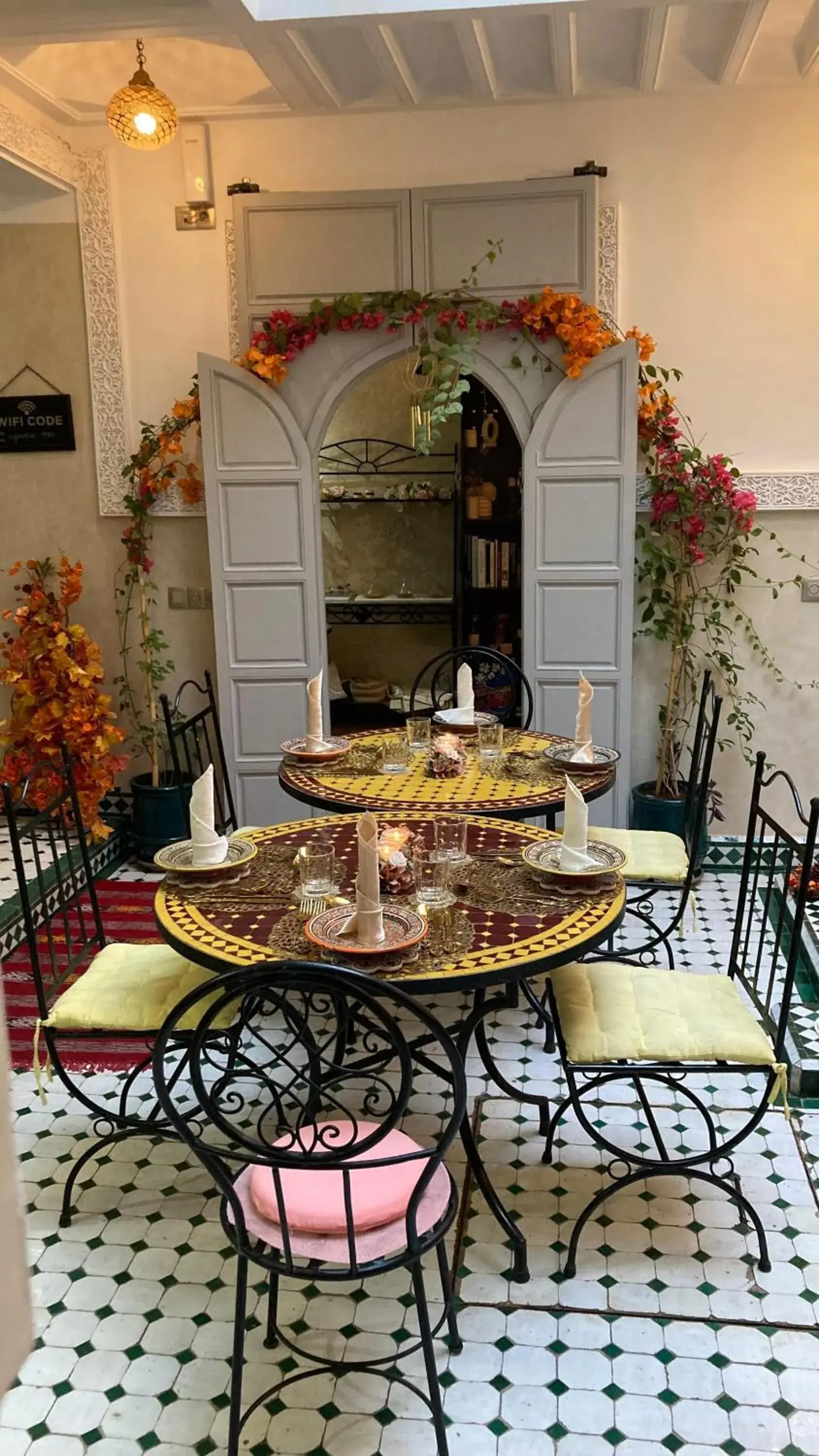 Restaurant/places to eat in Riad Magnolia&SPA Restaurant/places to eat in Riad Magnolia&SPA