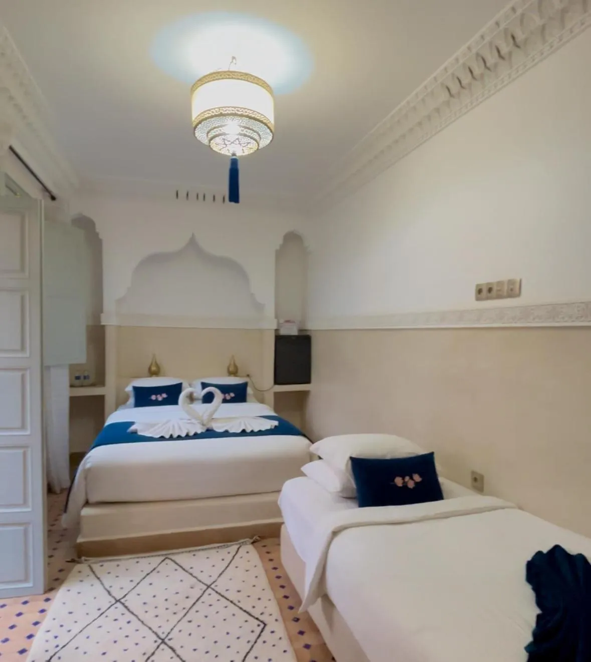 Bed in Riad Magnolia&SPA