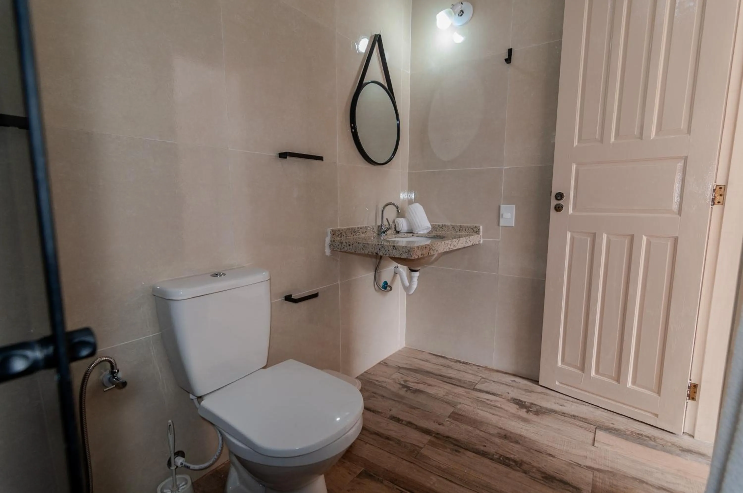 Bathroom in Pousada Mar de Geribá