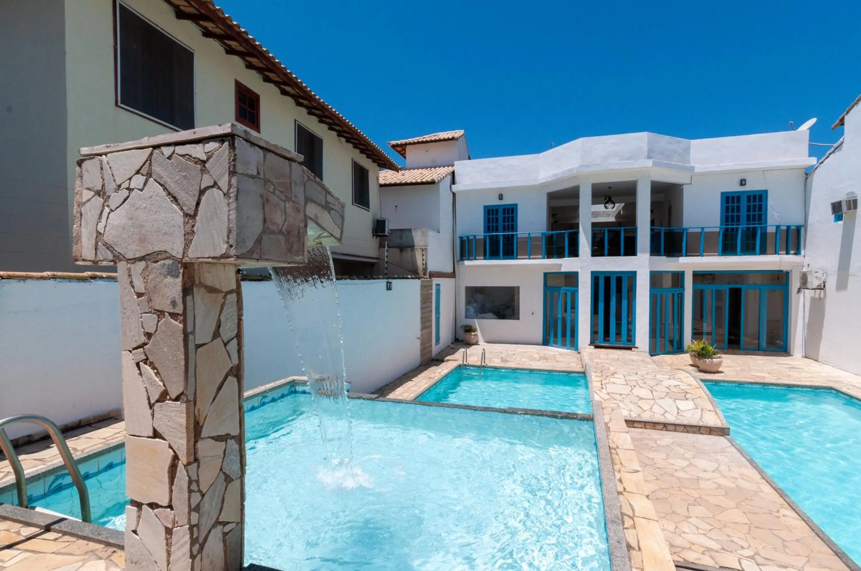Swimming pool in Pousada Mar de Geribá