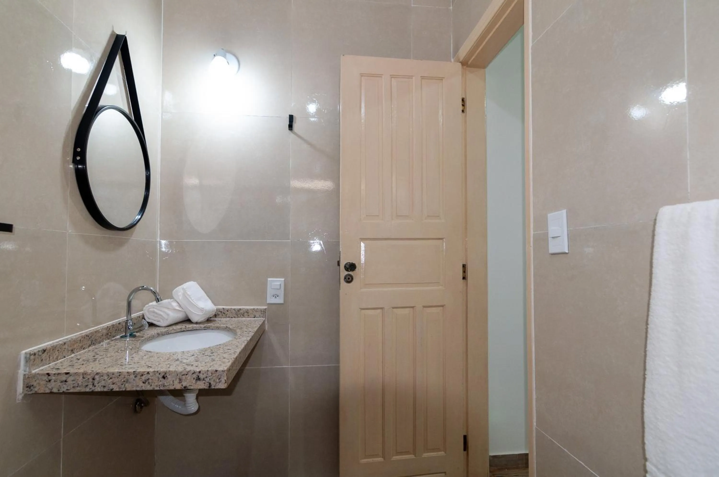 Bathroom in Pousada Mar de Geribá