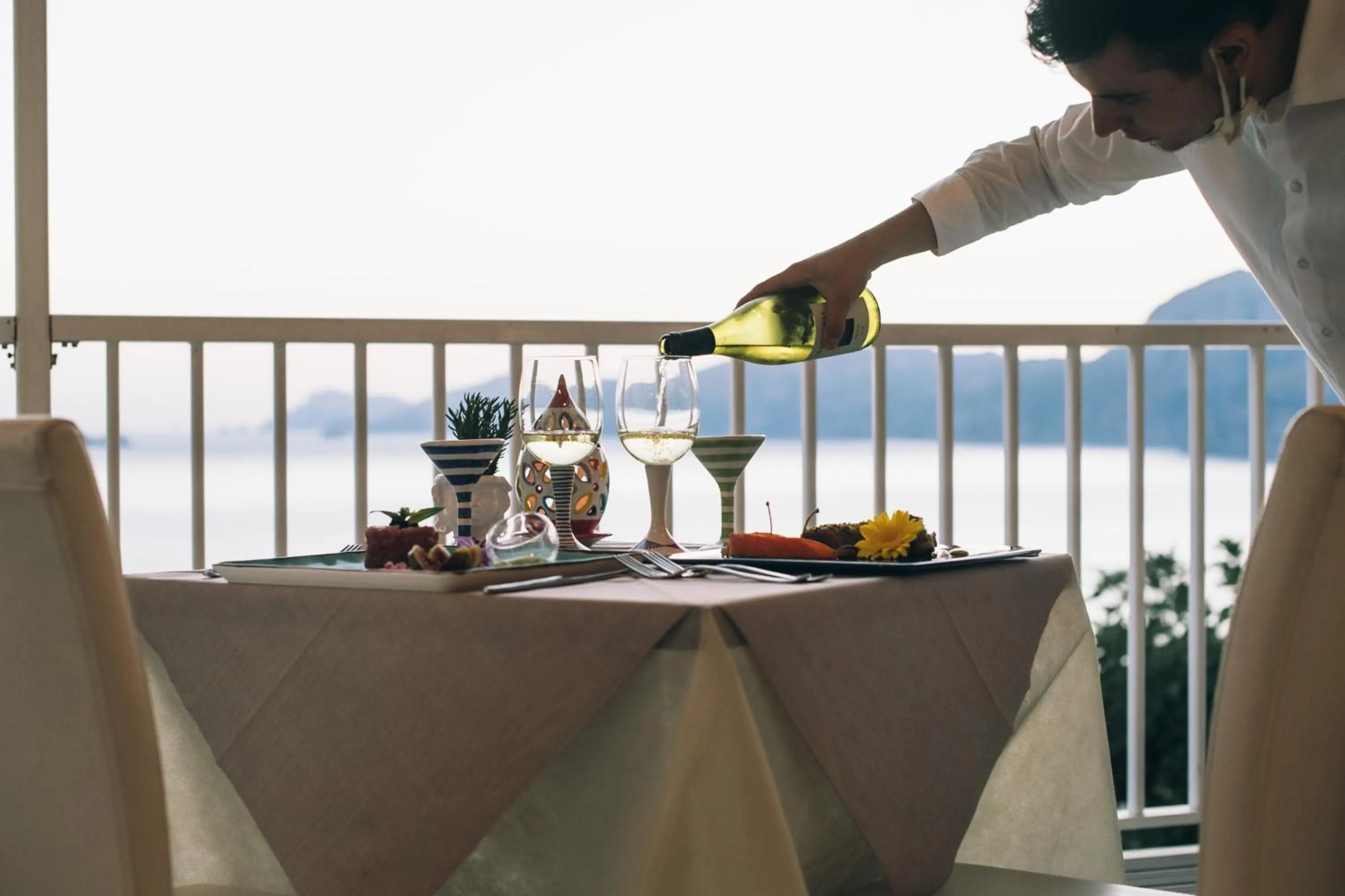 Balcony/Terrace in Hotel Il Pino