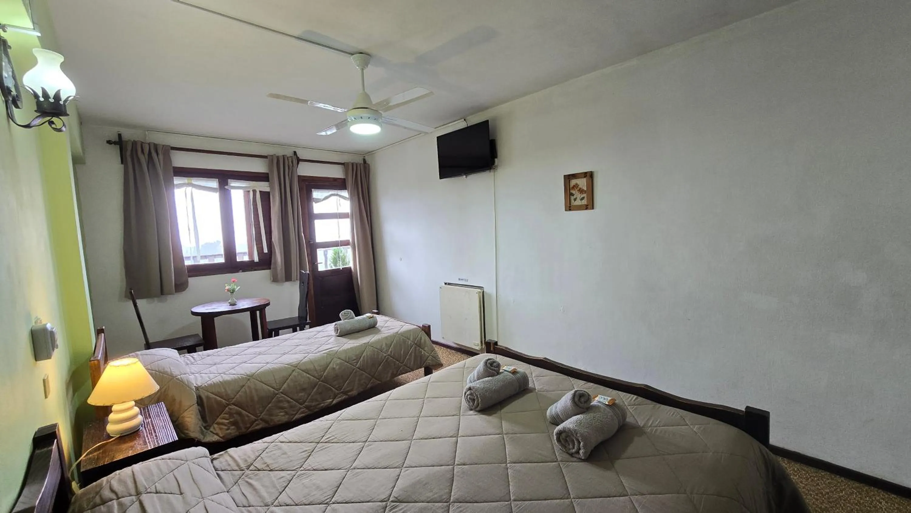 Bed in Hotel Panorama