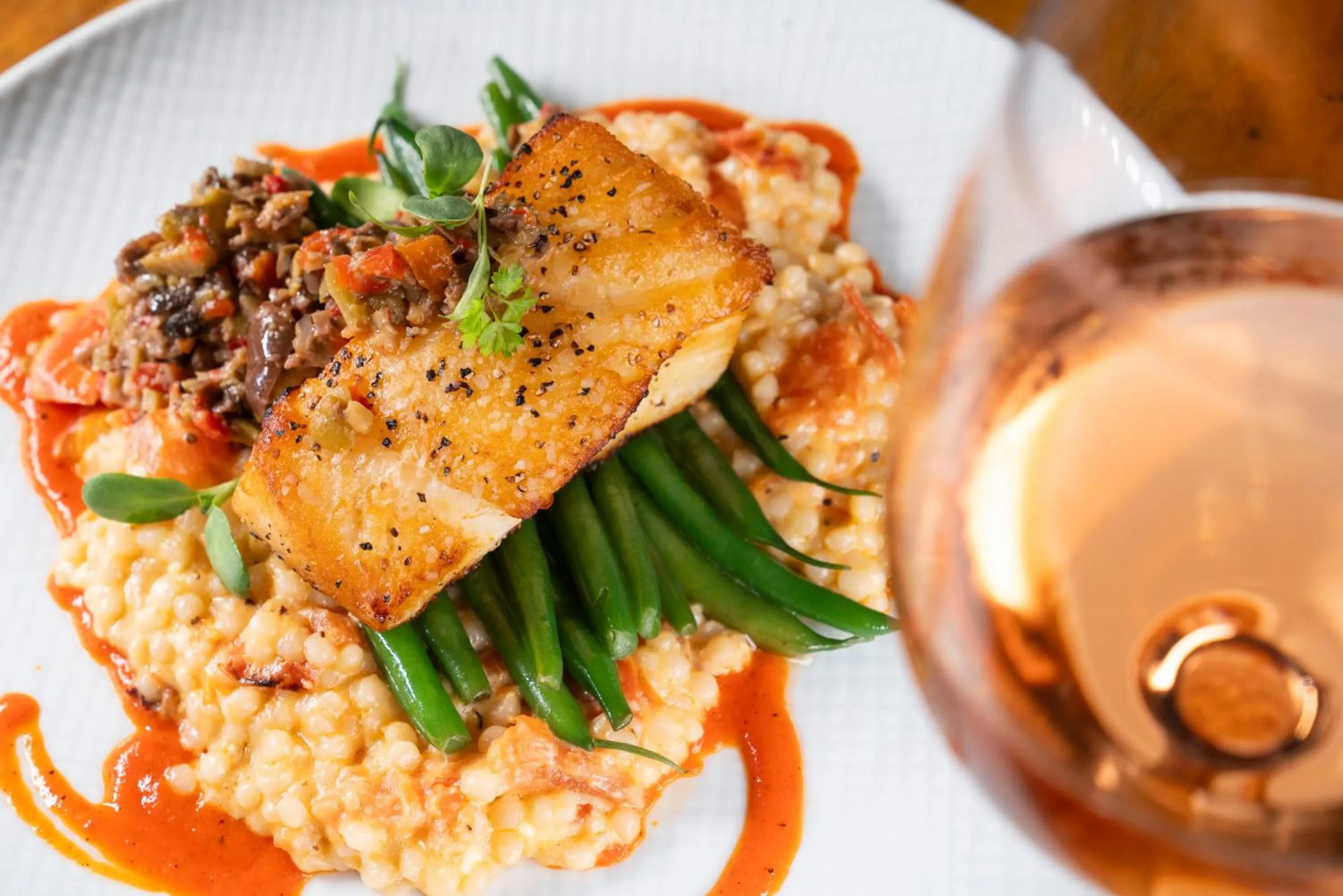 Food close-up in The Hotel Zamora
