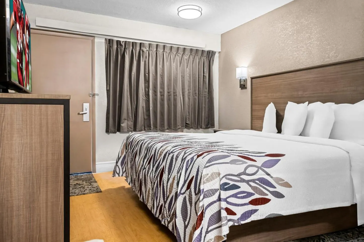 Photo of the whole room, Bed in Red Roof Inn Tampa Fairgrounds - Casino