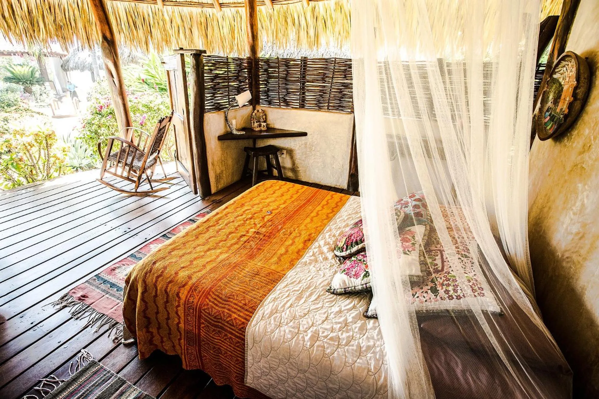 Bed in Present Moment Retreat