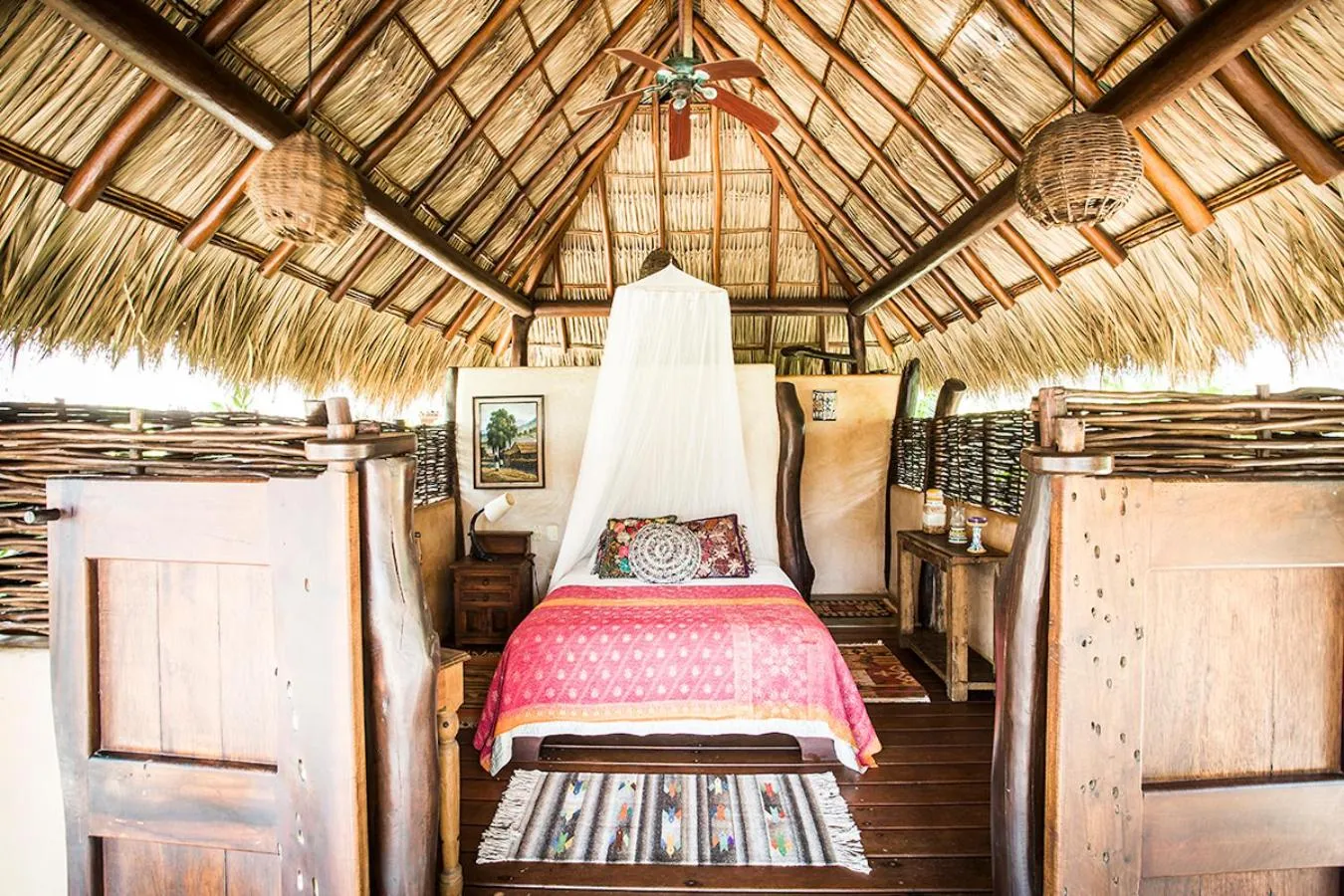 Bed in Present Moment Retreat