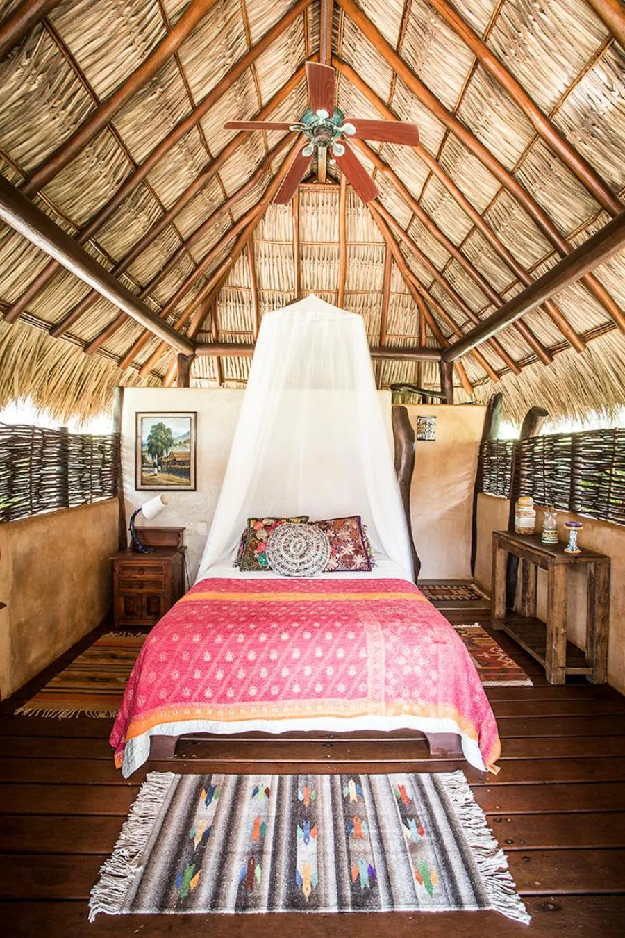 Bed in Present Moment Retreat