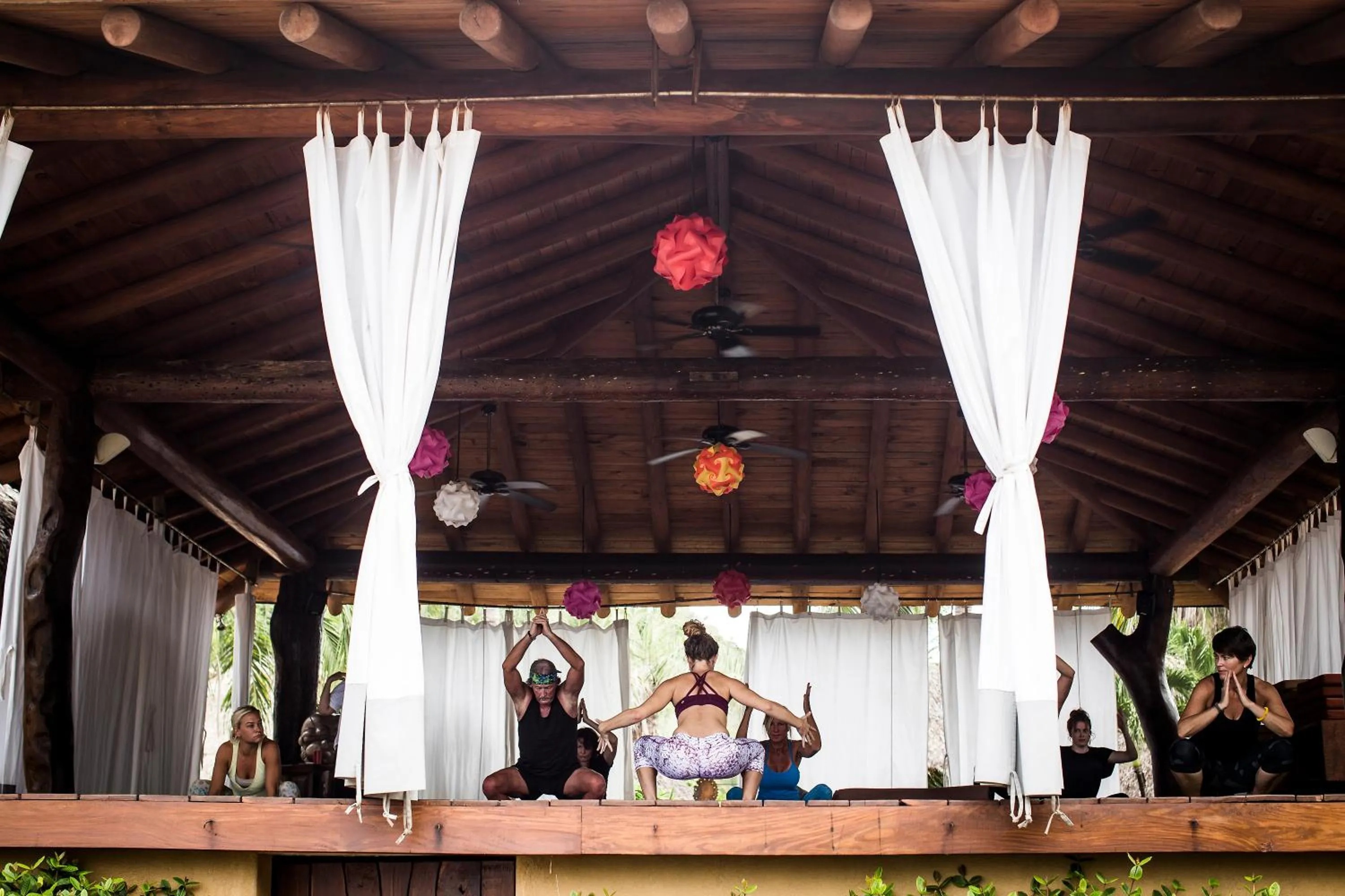 Living room in Present Moment Retreat