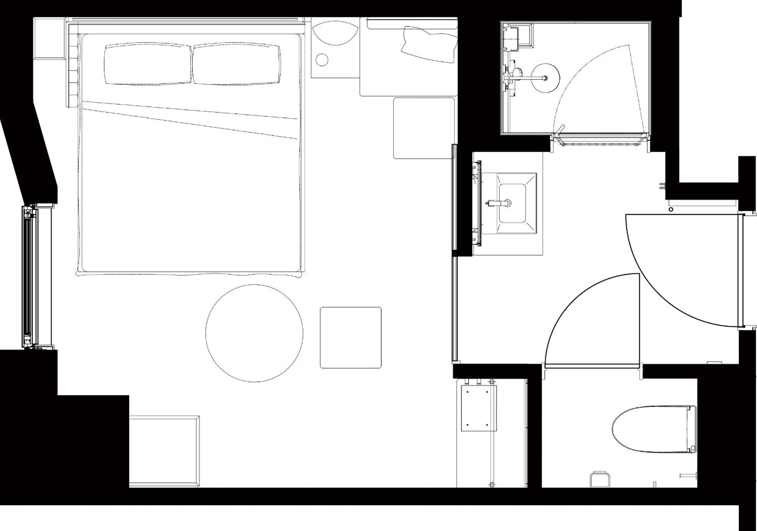 Photo of the whole room in The Royal Park Canvas Ginza Corridor