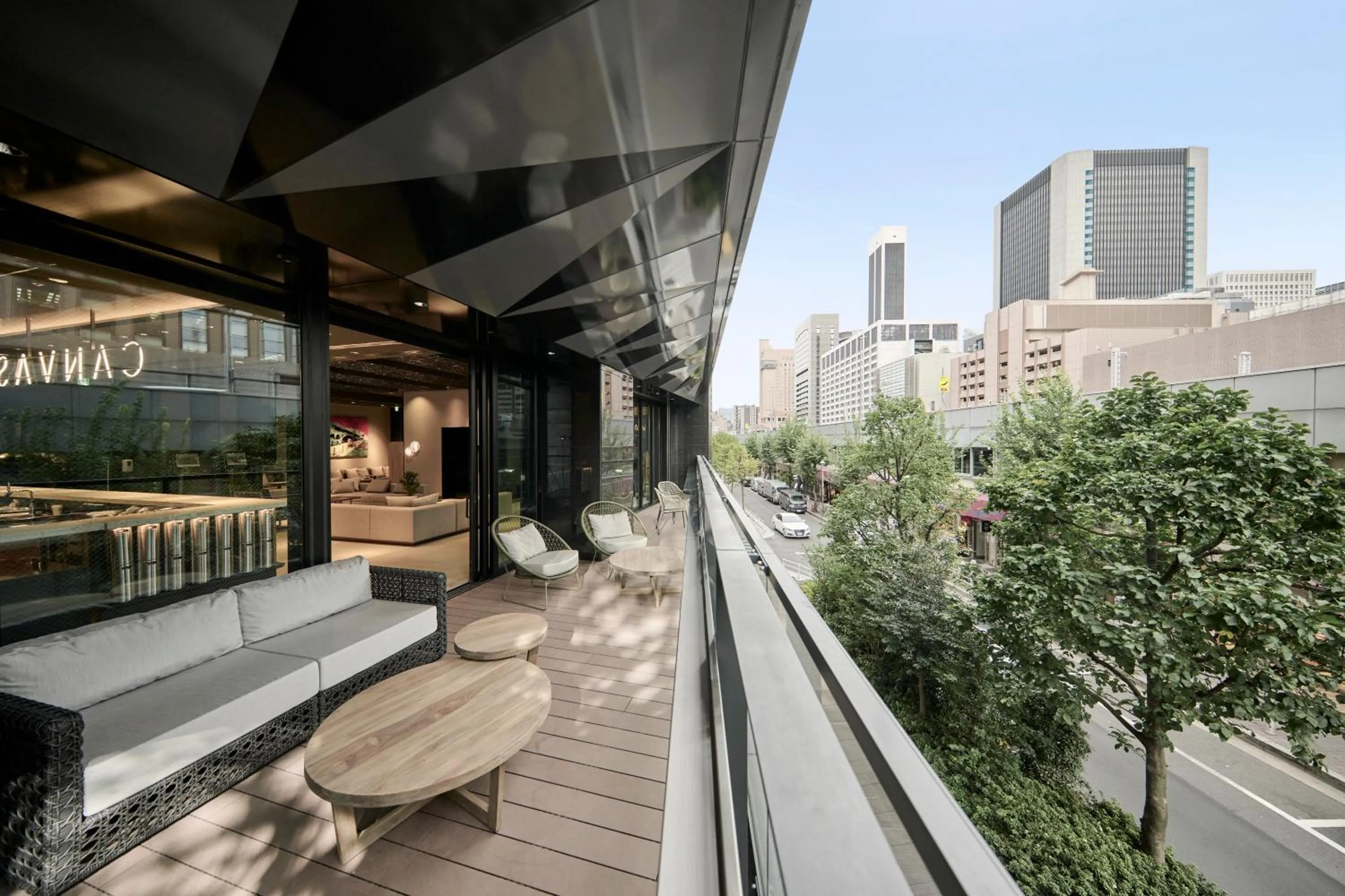 Day in The Royal Park Canvas Ginza Corridor