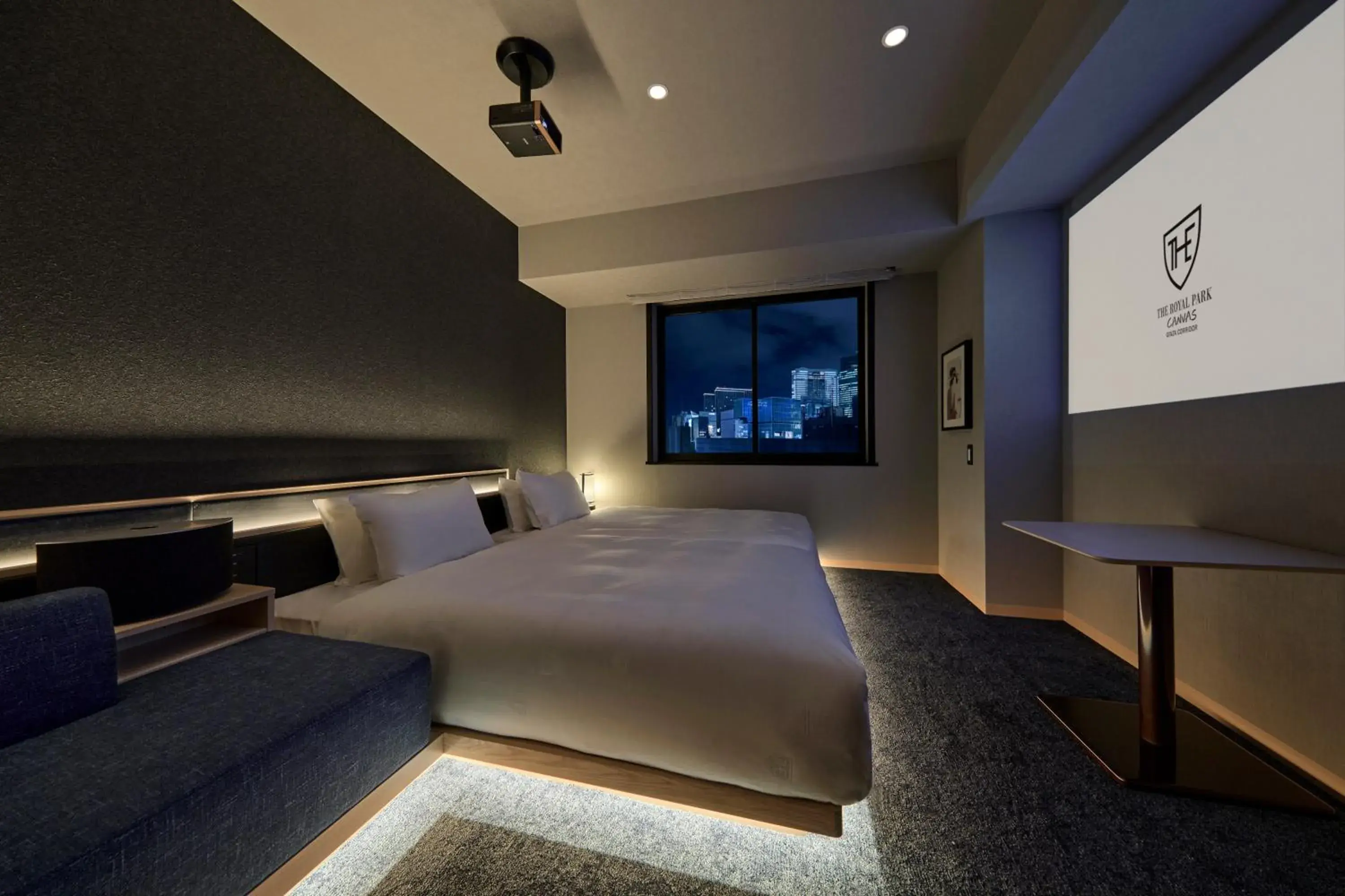 Bedroom, Bed in The Royal Park Canvas Ginza Corridor Bedroom, Bed in The Royal Park Canvas Ginza Corridor